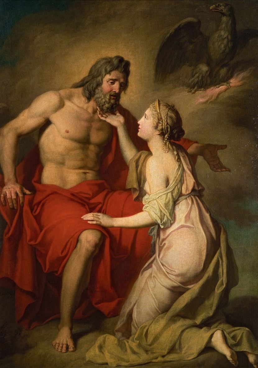 Лосенко. Зевс и Фетида. 1769