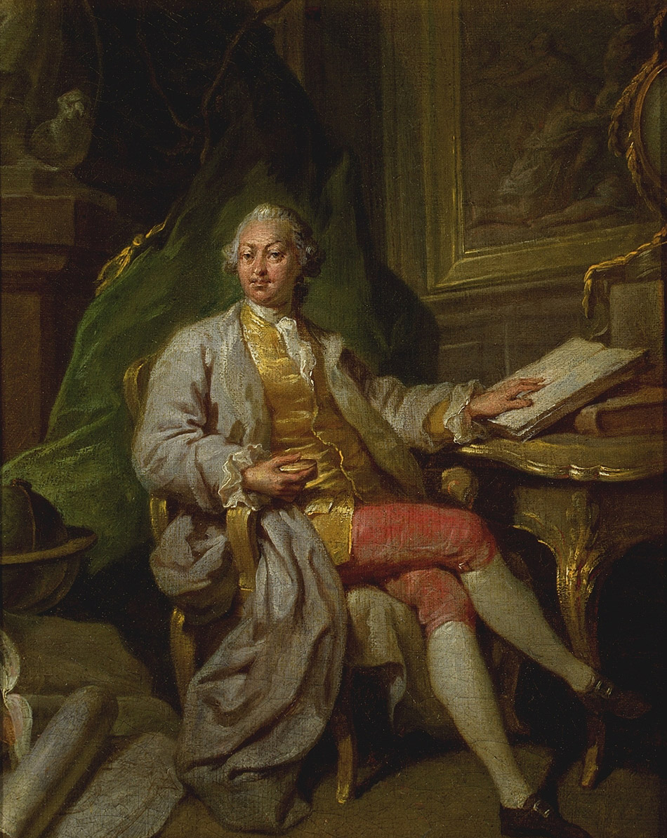 Лосенко. Портрет Л.Геннингера. Середина 1760-х