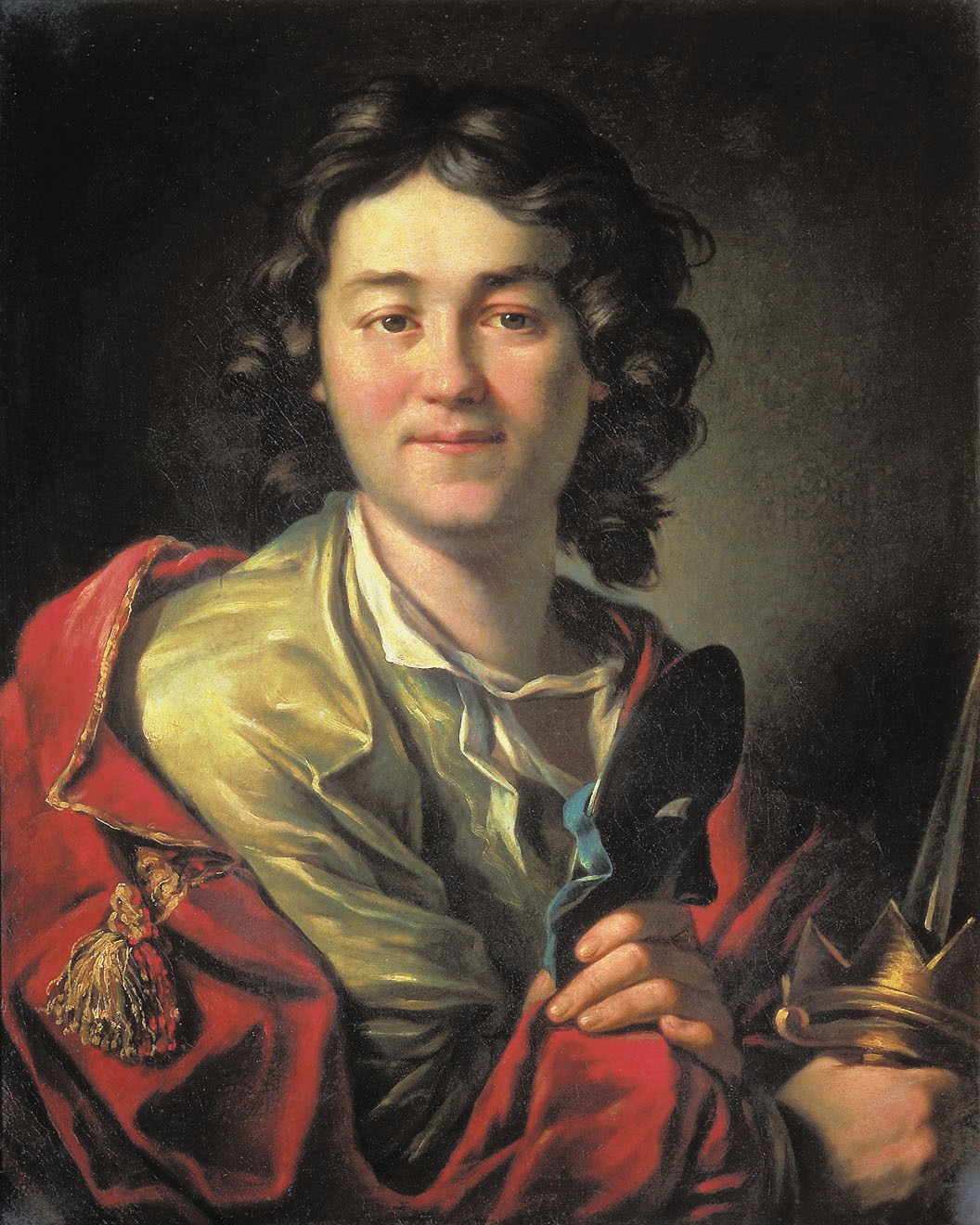 Лосенко. Портрет актера Федора Григорьевича Волкова. 1763