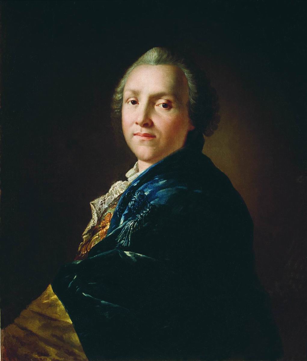 Лосенко. Портрет поэта и драматурга Александра Петровича Сумарокова. 1760