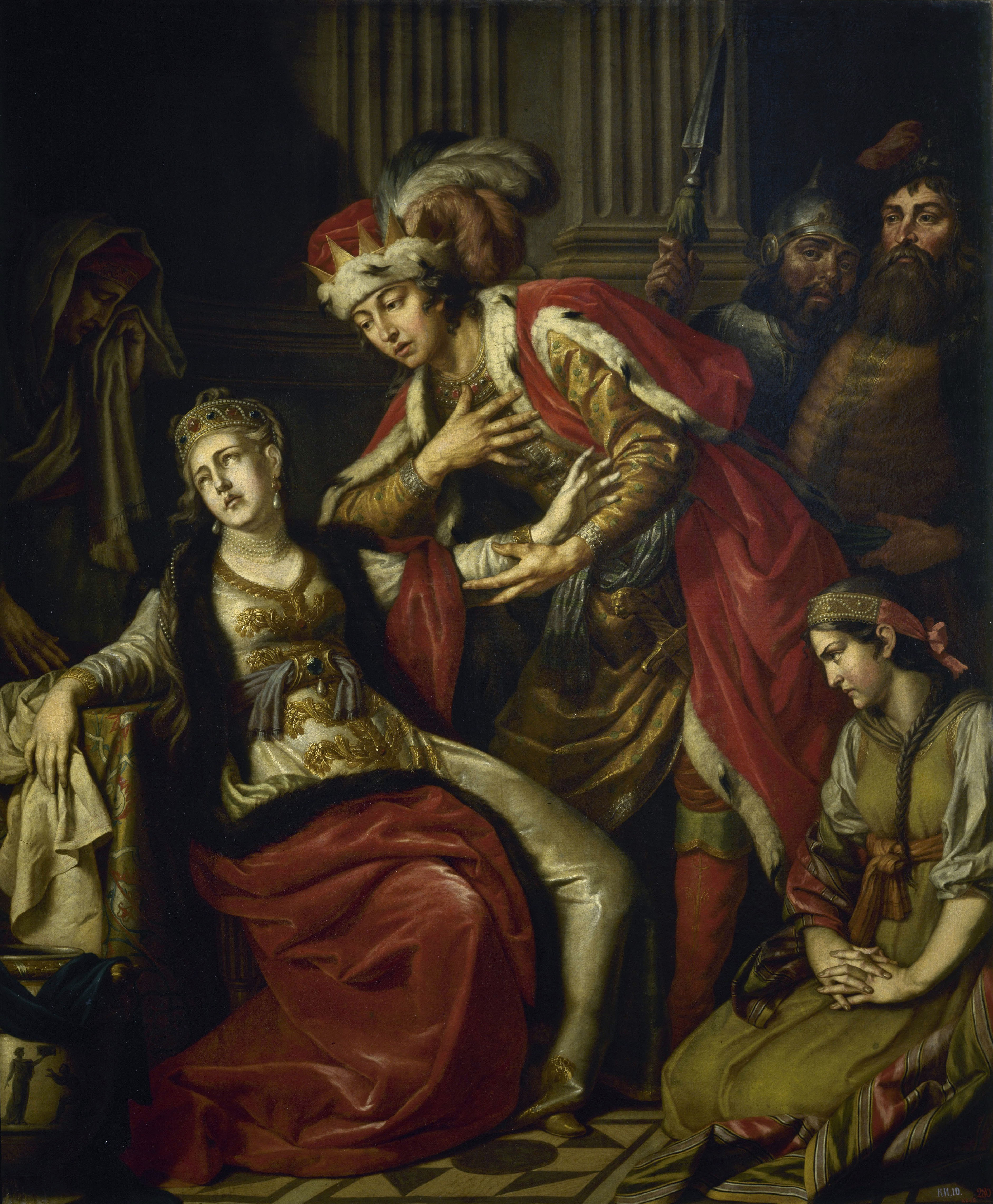 Лосенко. Владимир и Рогнеда. 1770