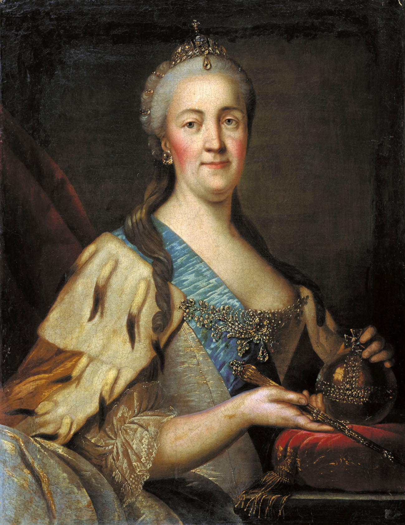 Саблуков. Портрет Екатерины II. 1770-е
