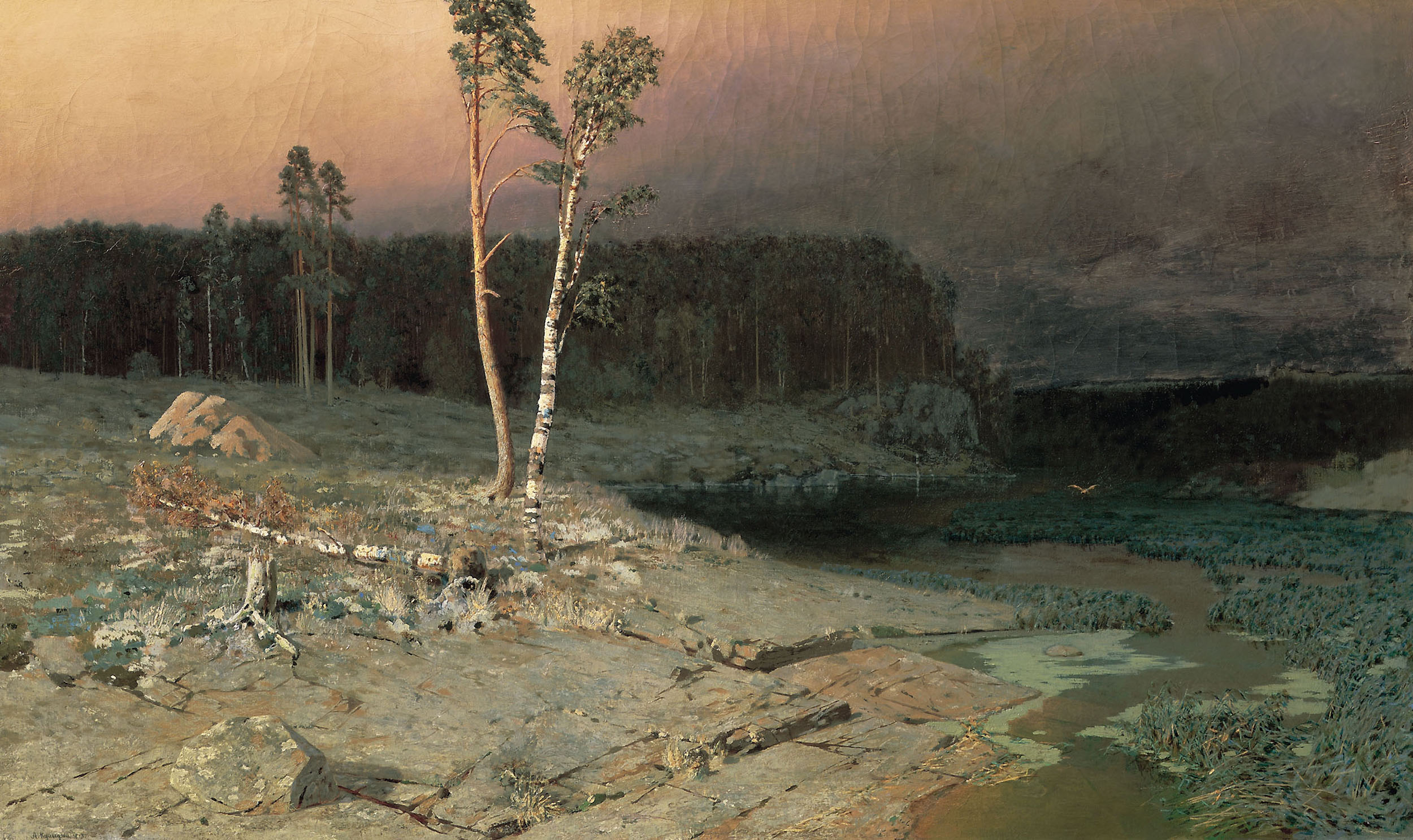 Куинджи. На острове Валааме. 1873