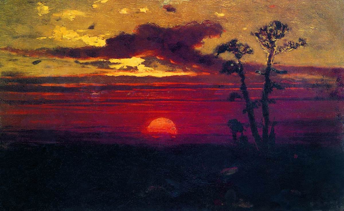 Куинджи. Закат. 1876-1890