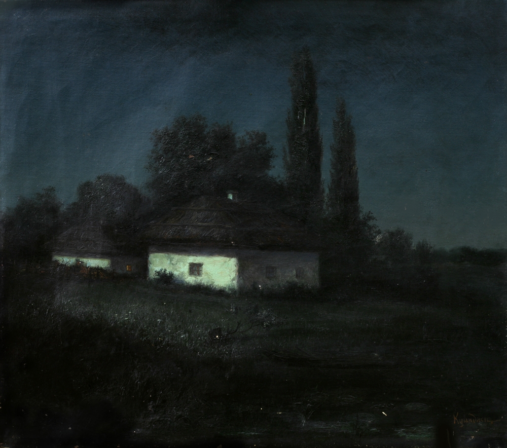 Куинджи. Лунная ночь  . 1900 