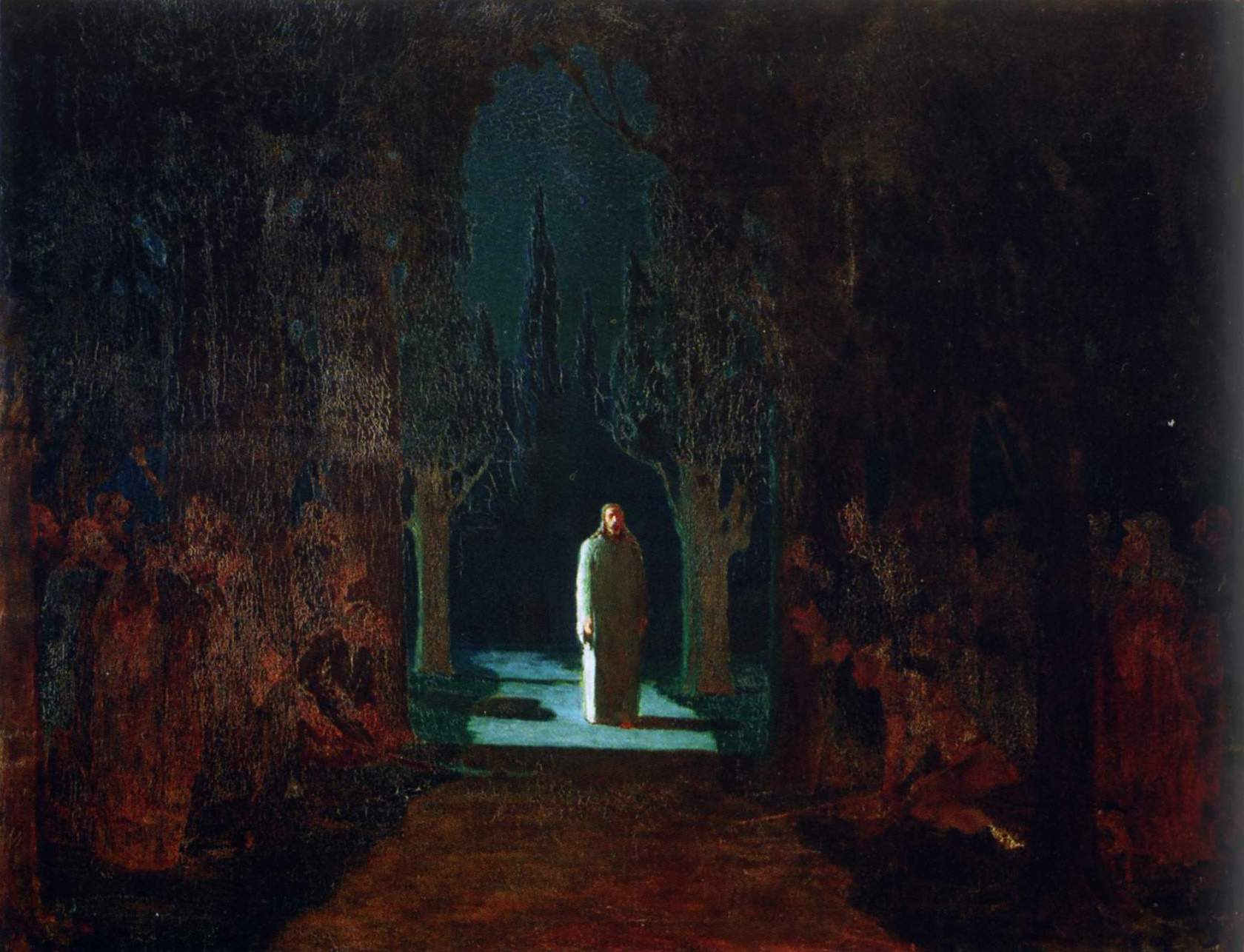 Куинджи. Христос в Гефсиманском саду. 1901  