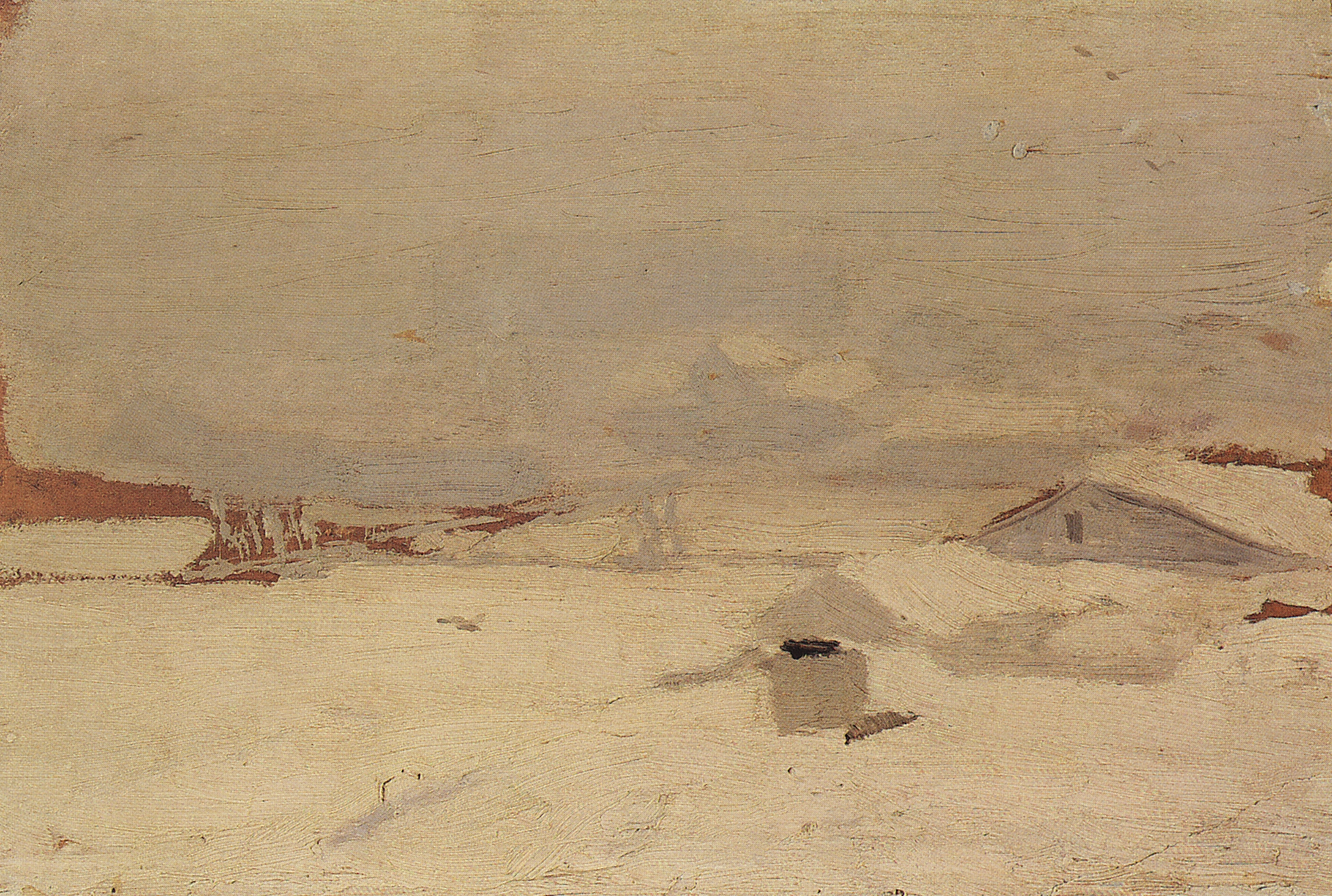 Куинджи. Зима. 1890-1895