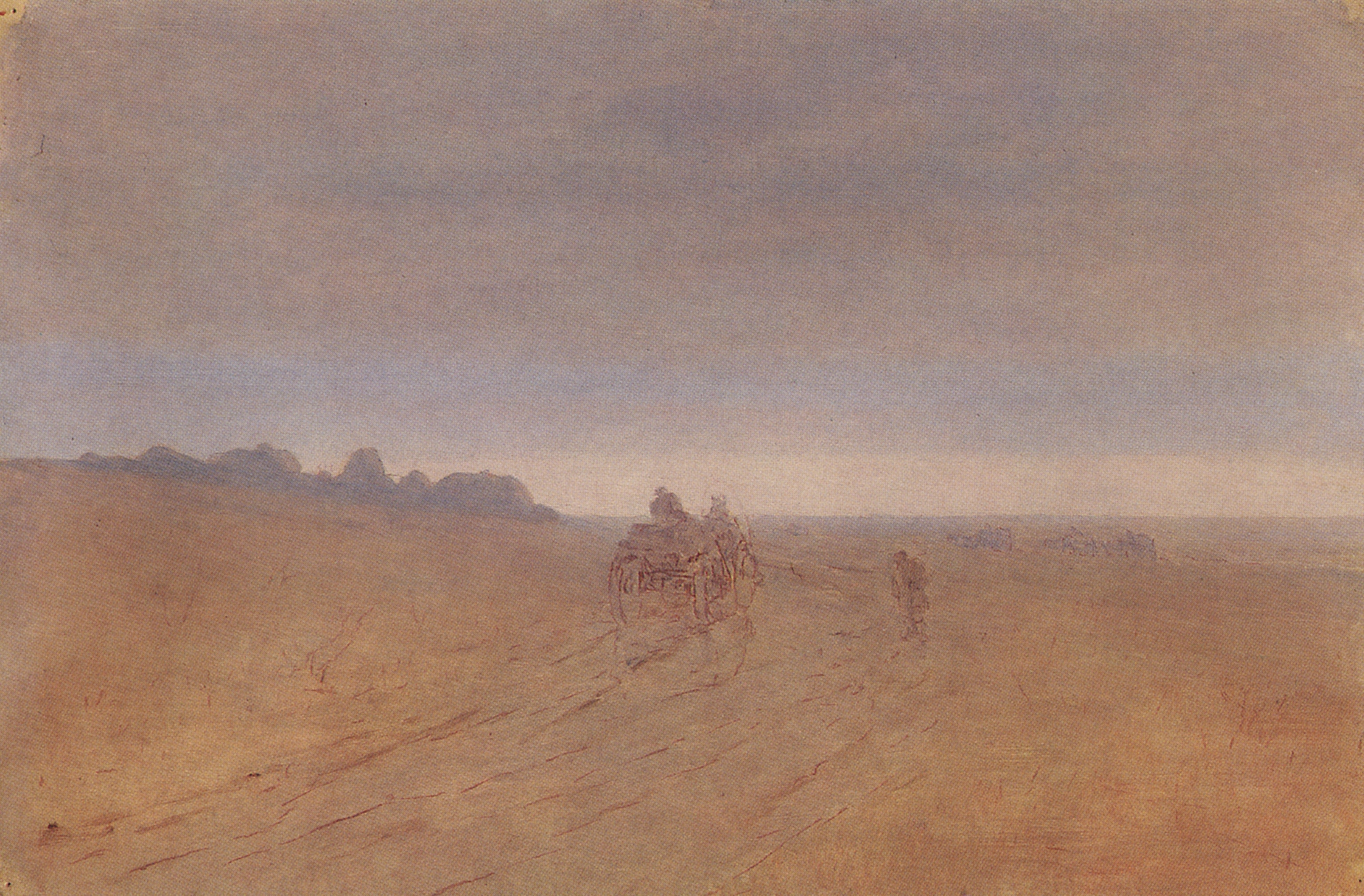Куинджи. Осень. Туман. 1898-1908