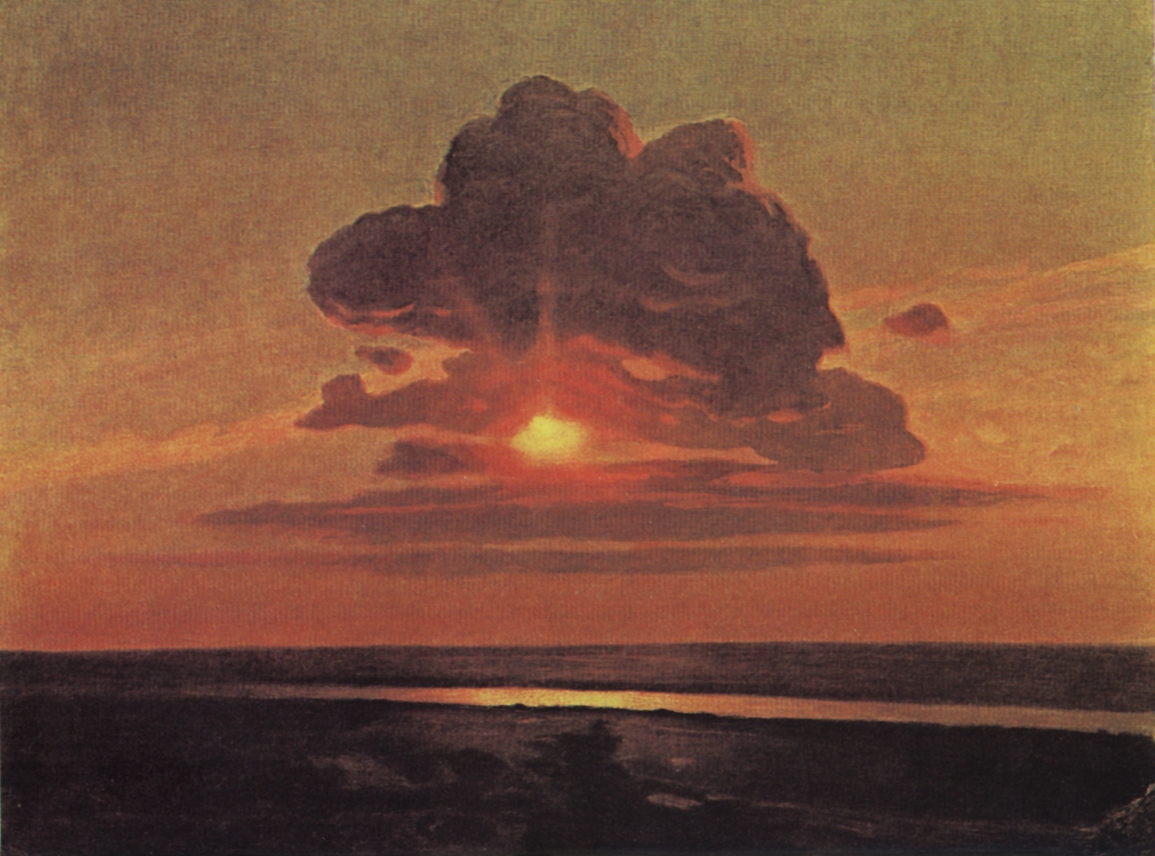 Куинджи. Красный закат. 1898-1908