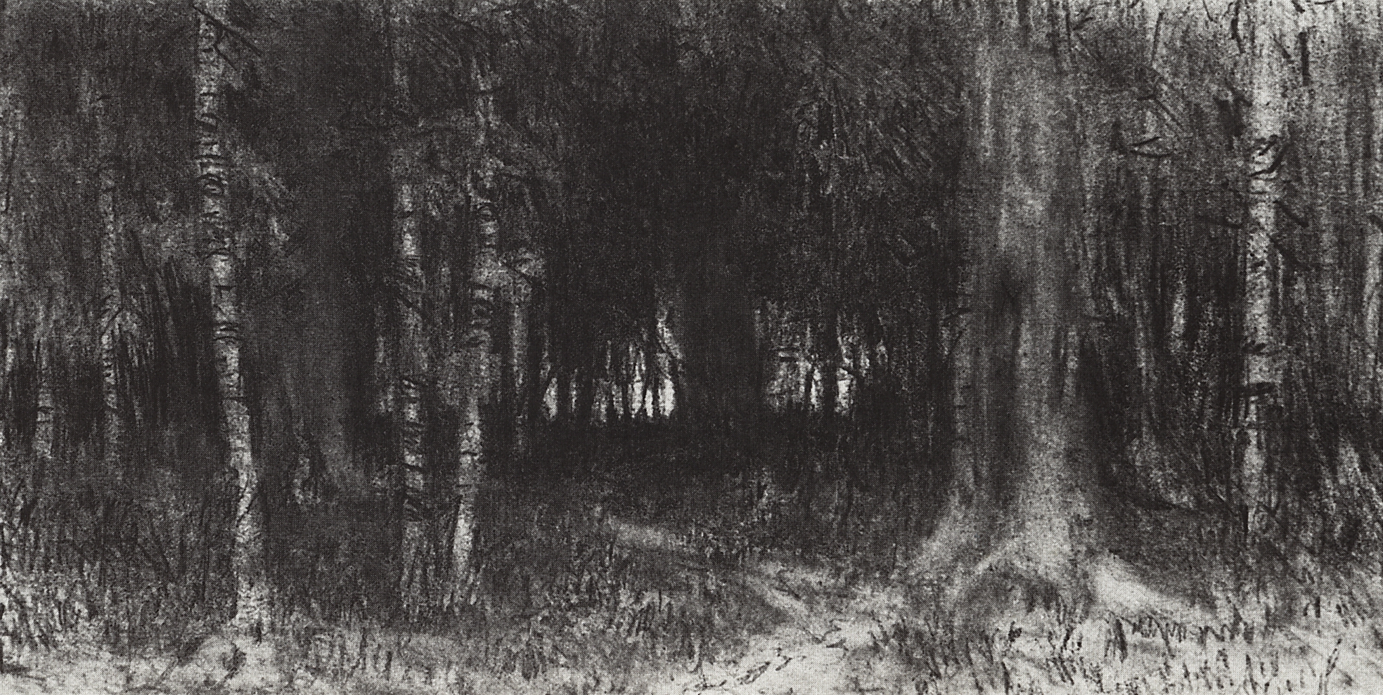 Куинджи. Лес. 1870-е