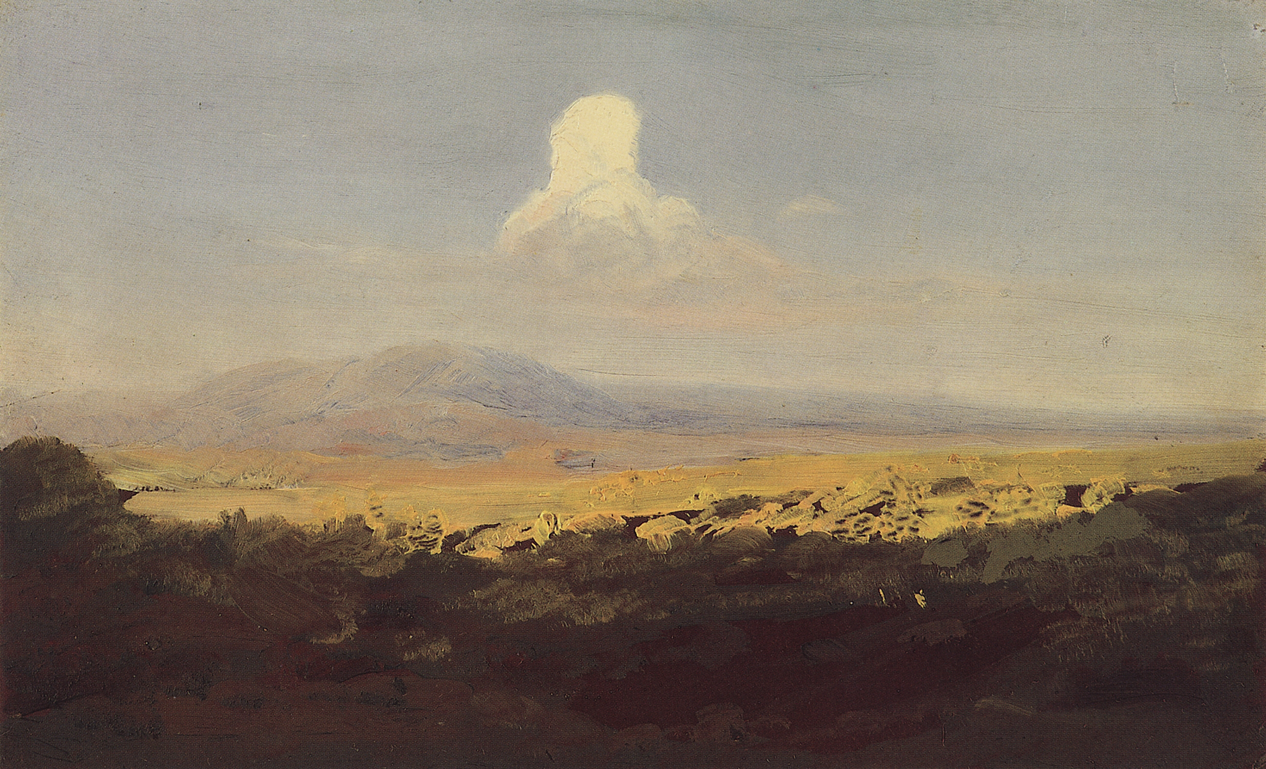 Куинджи. Облако над горной долиной. 1898-1908