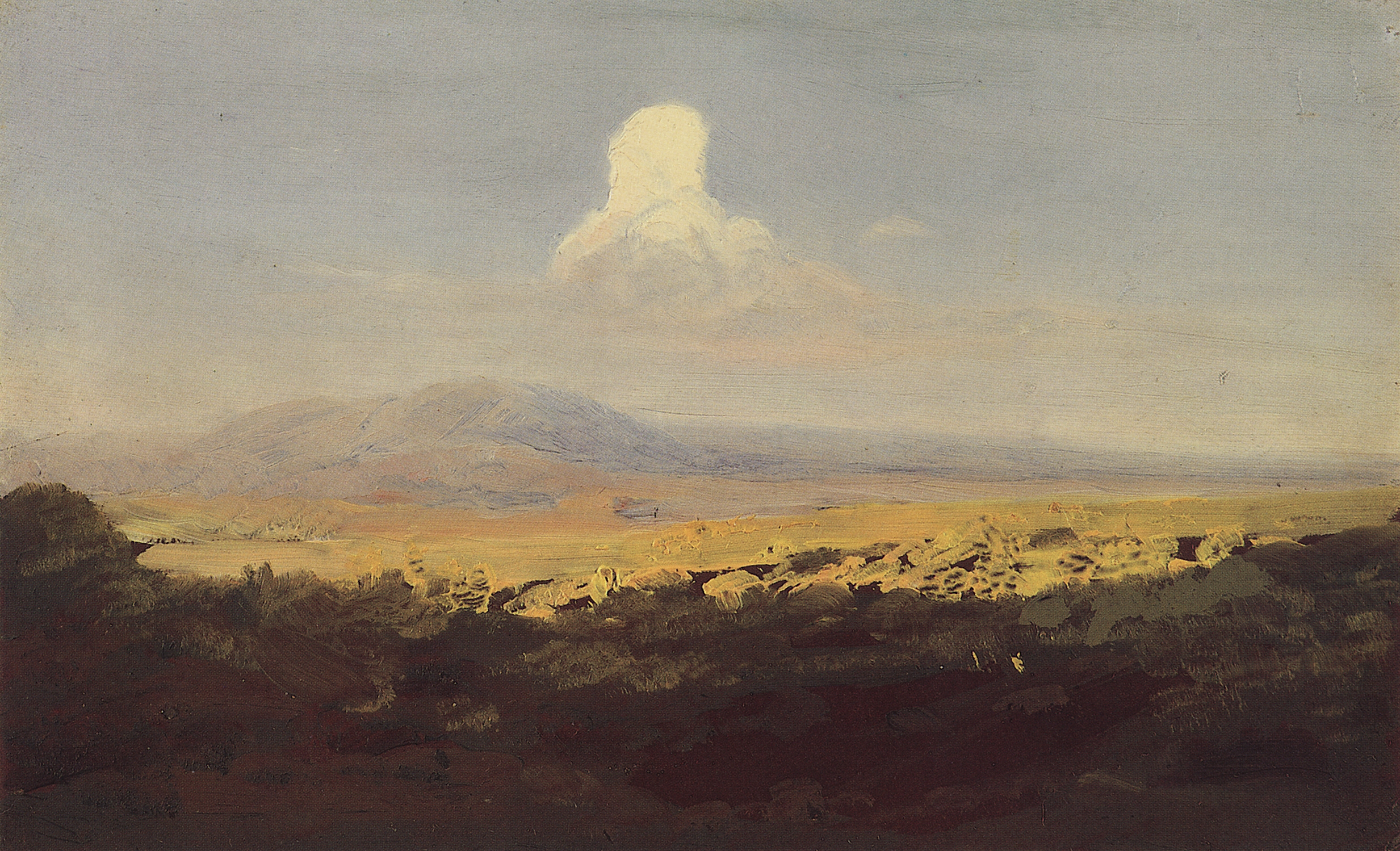 Куинджи. Облако над горной долиной. 1898-1908