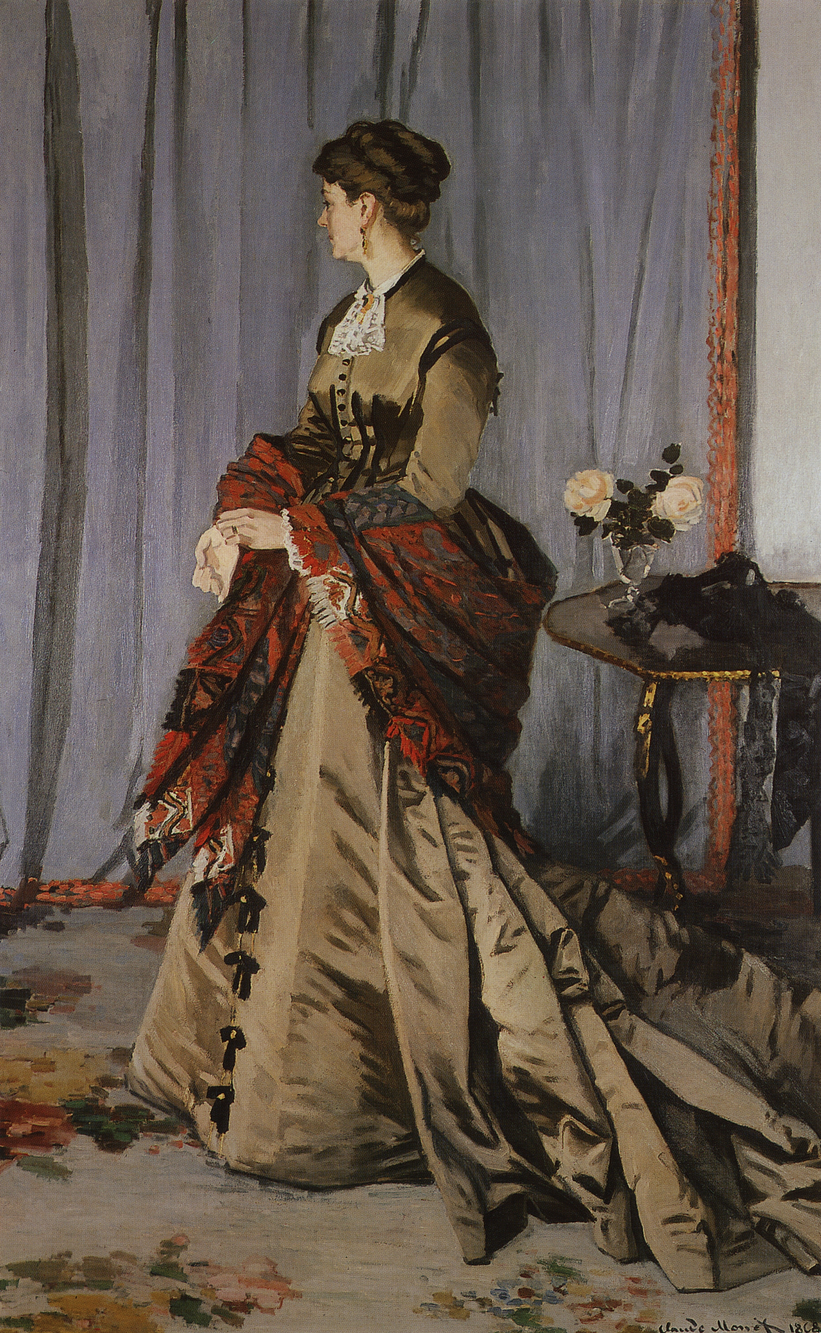 Моне Клод. Мадам Годибер. 1868