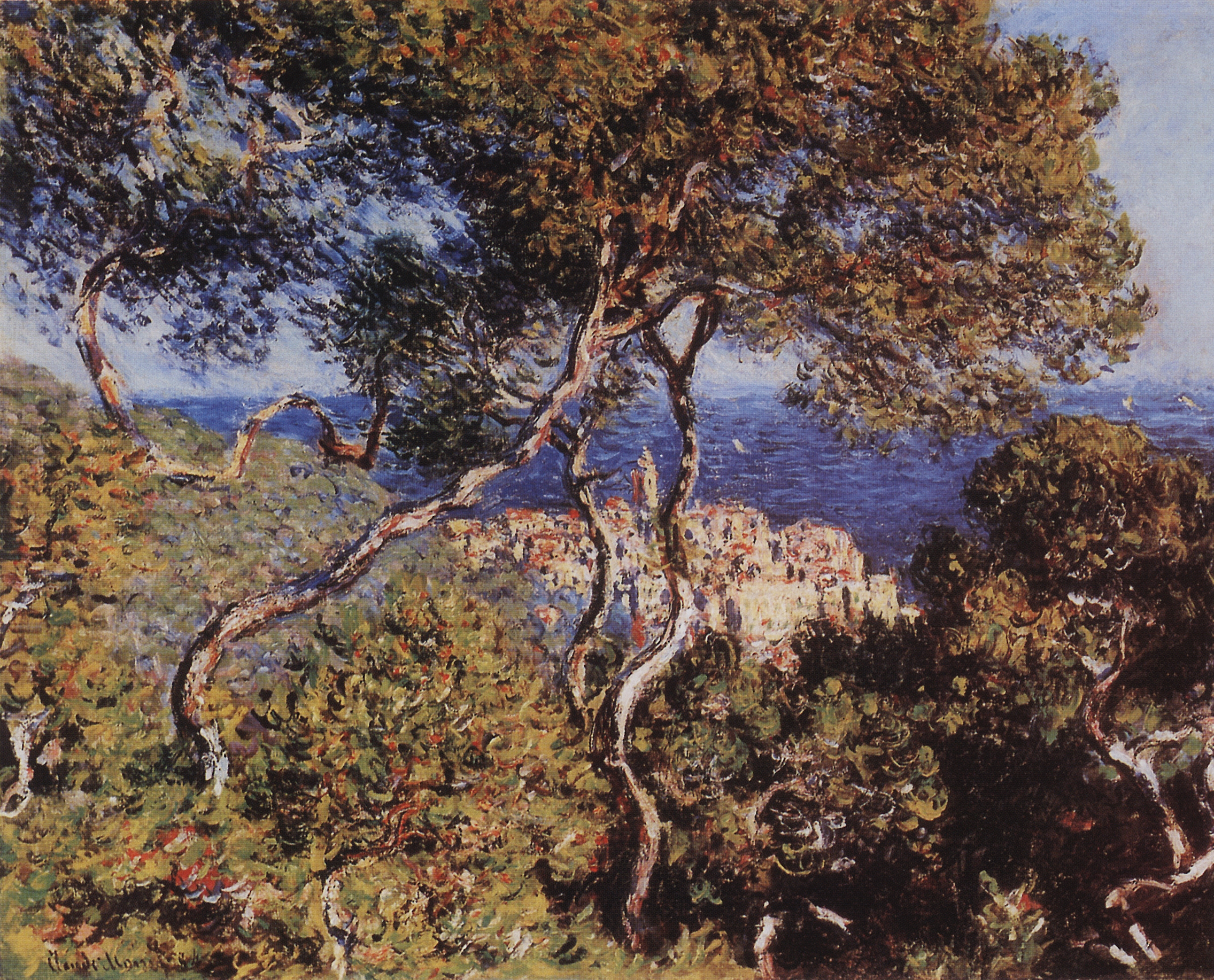 Моне Клод. Бордигера. 1884
