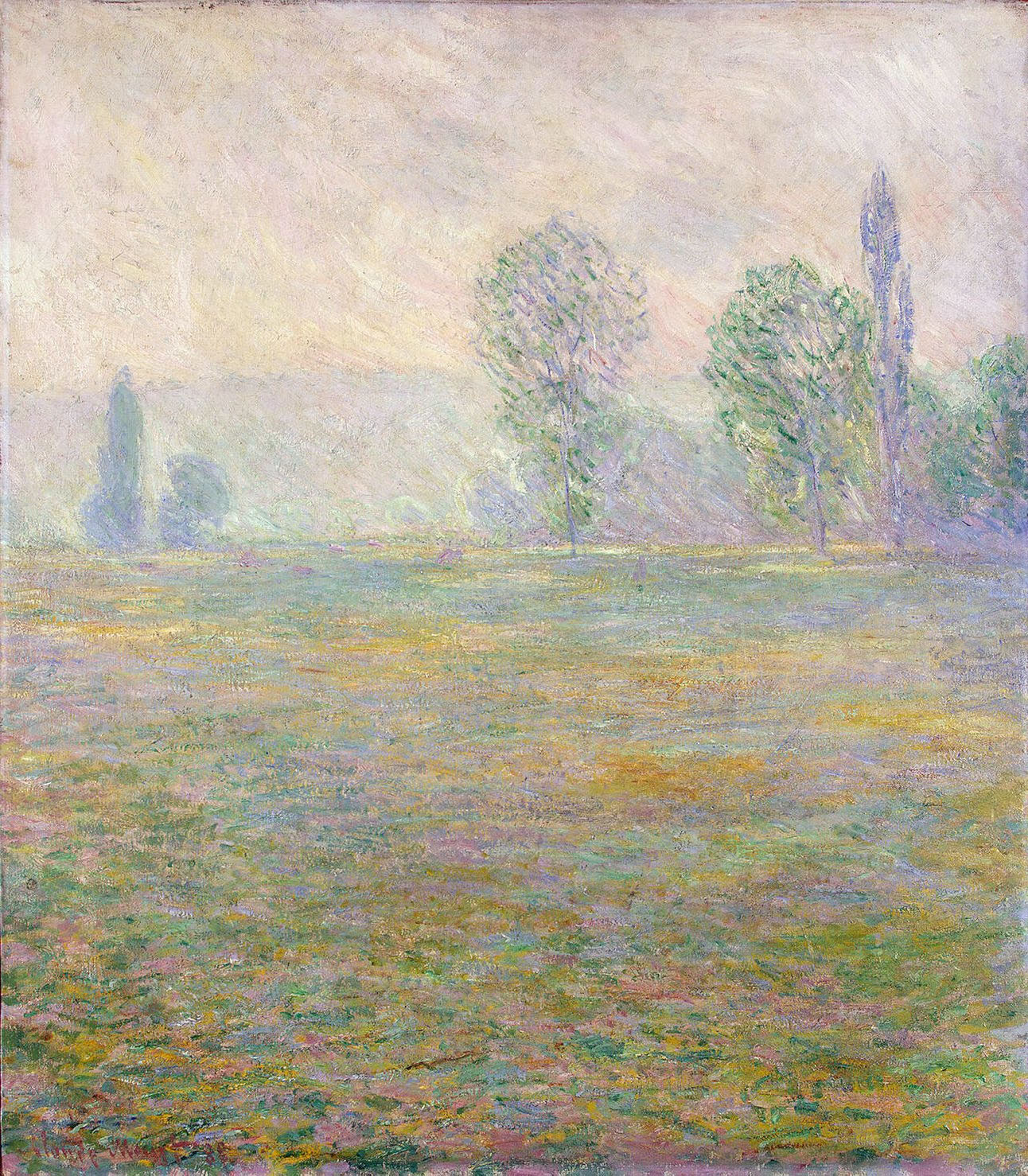 Моне Клод. Луга в Живерни. 1888
