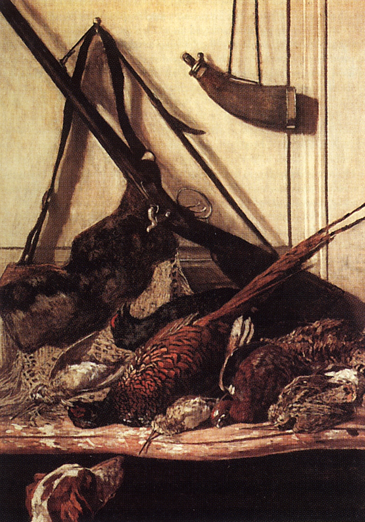 Моне Клод. Охотничьи трофеи. 1862