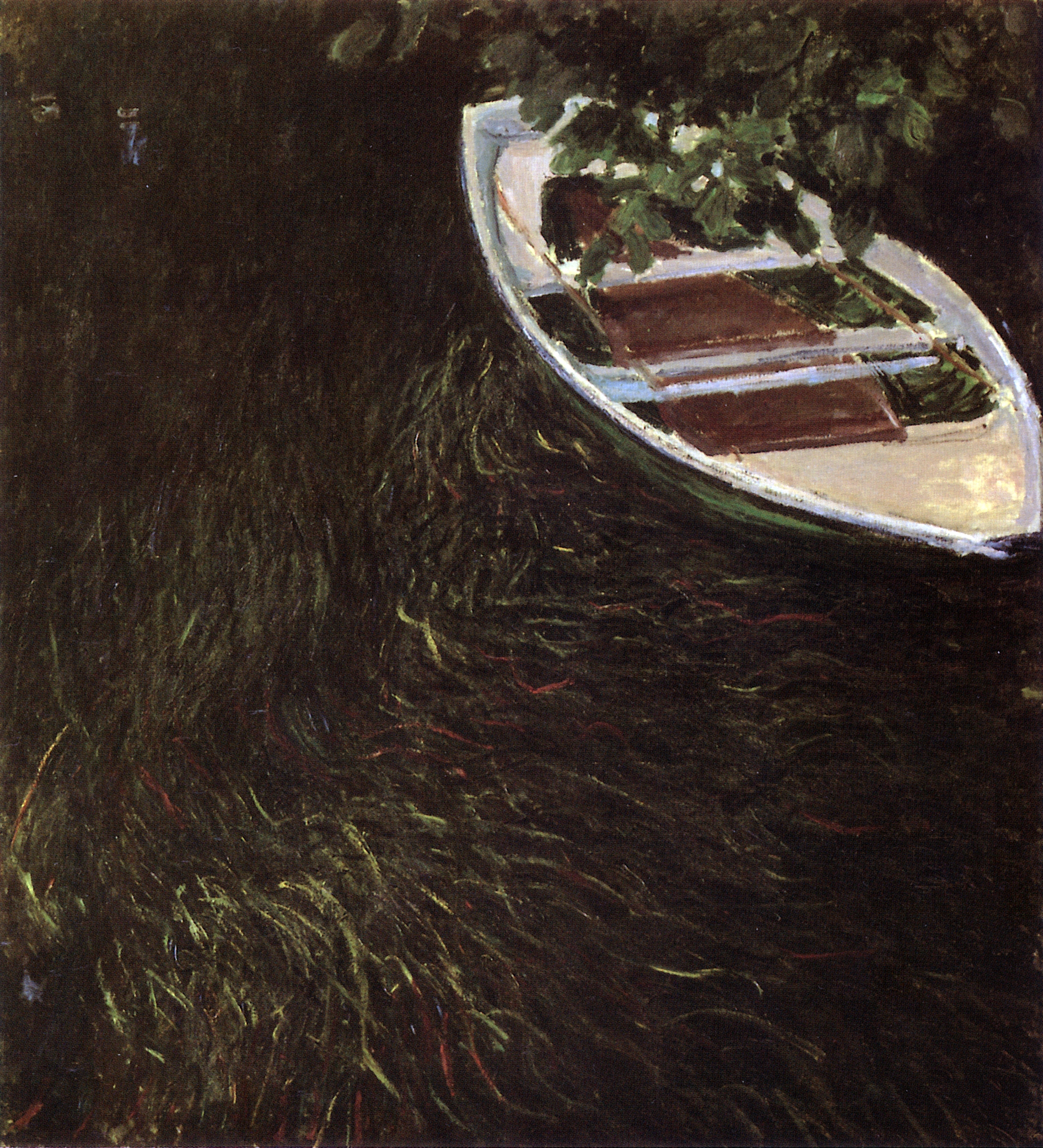 Моне Клод. Лодка. 1887