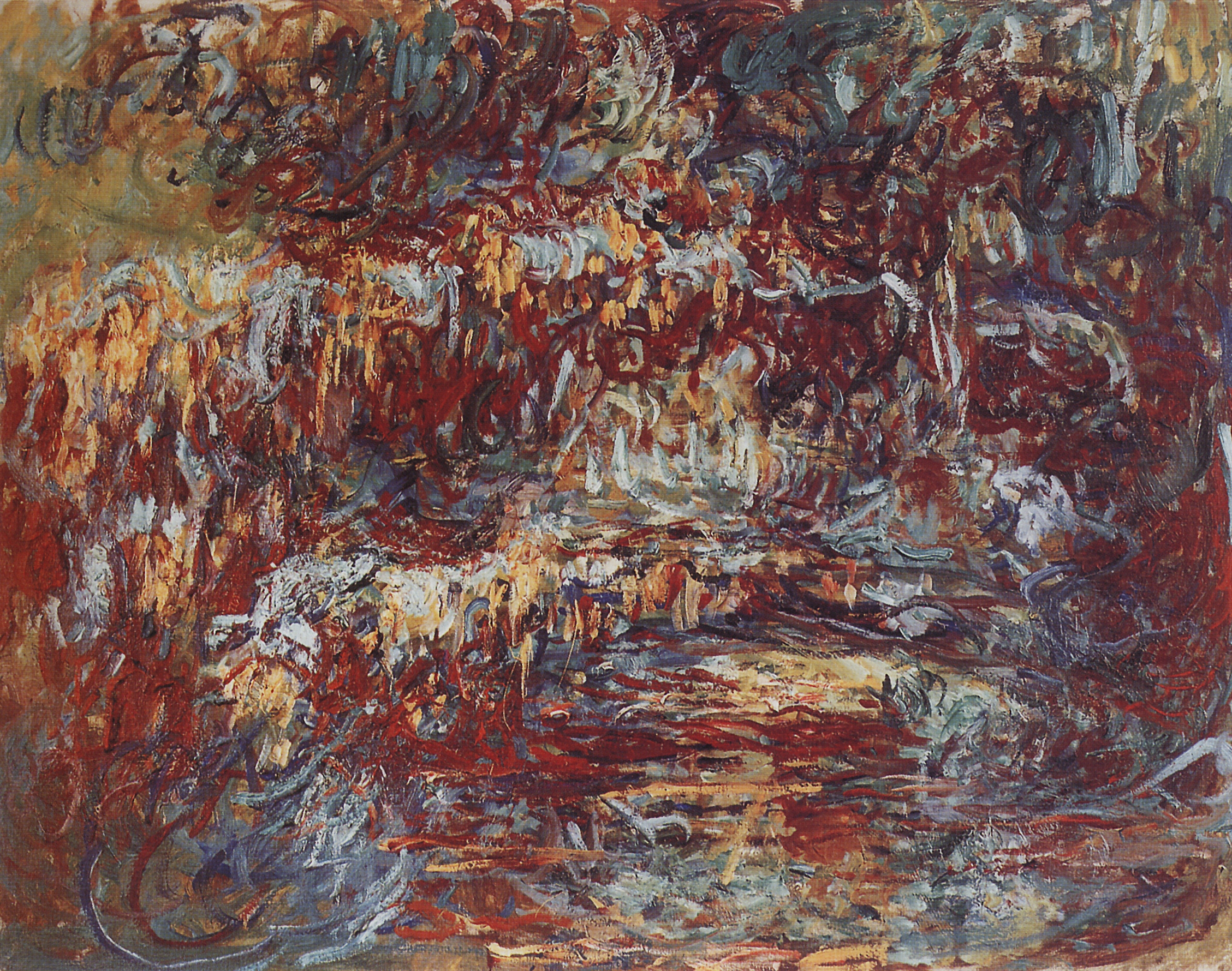 Моне Клод. Японский мостик в Живерни. Около 1926