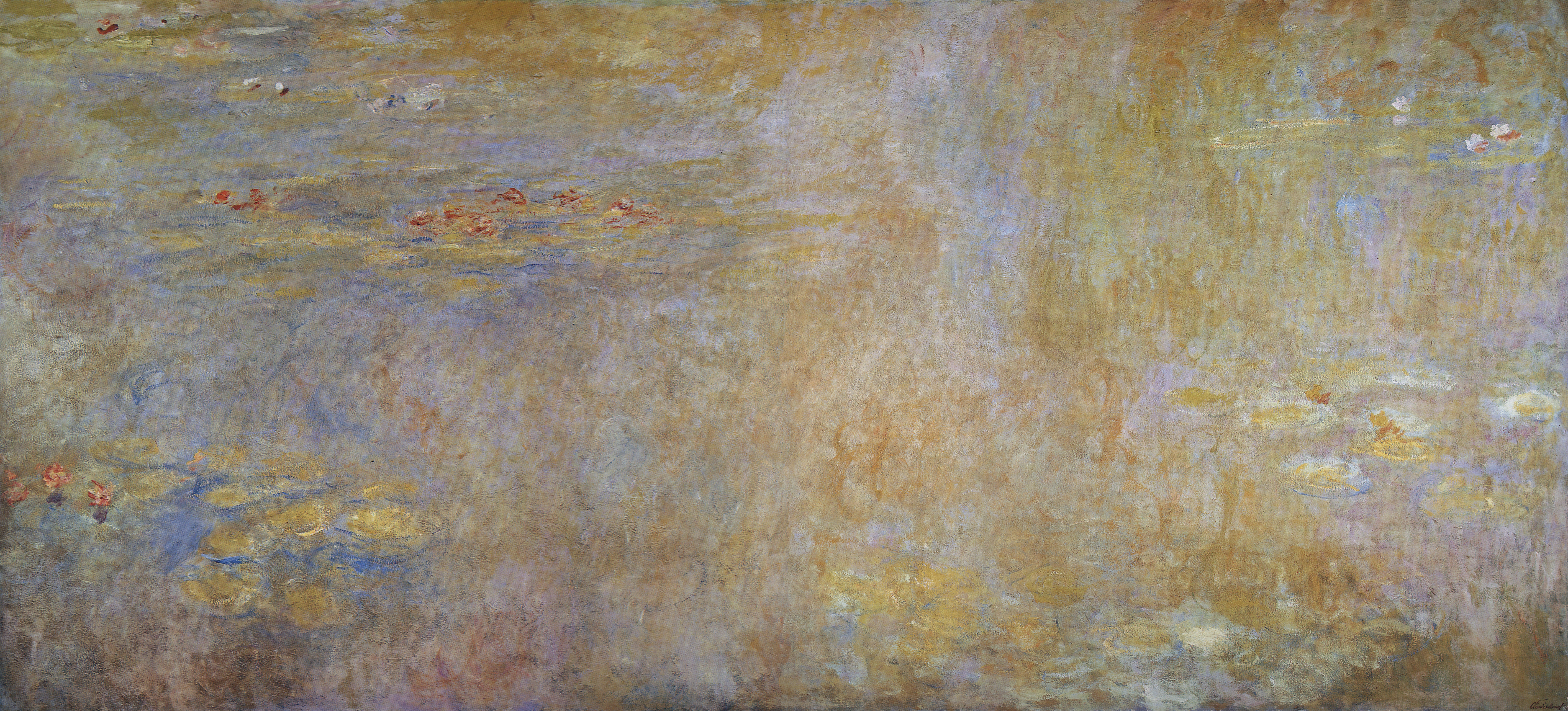 Моне Клод. Водяные лилии. 1916