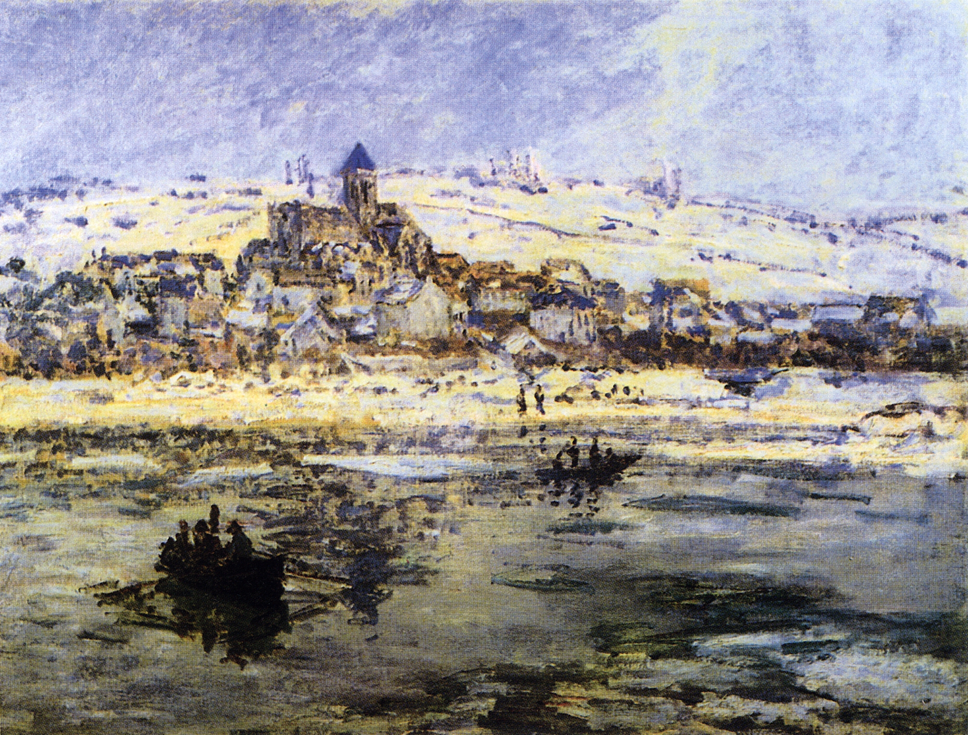 Моне Клод. Ветей зимой. 1879