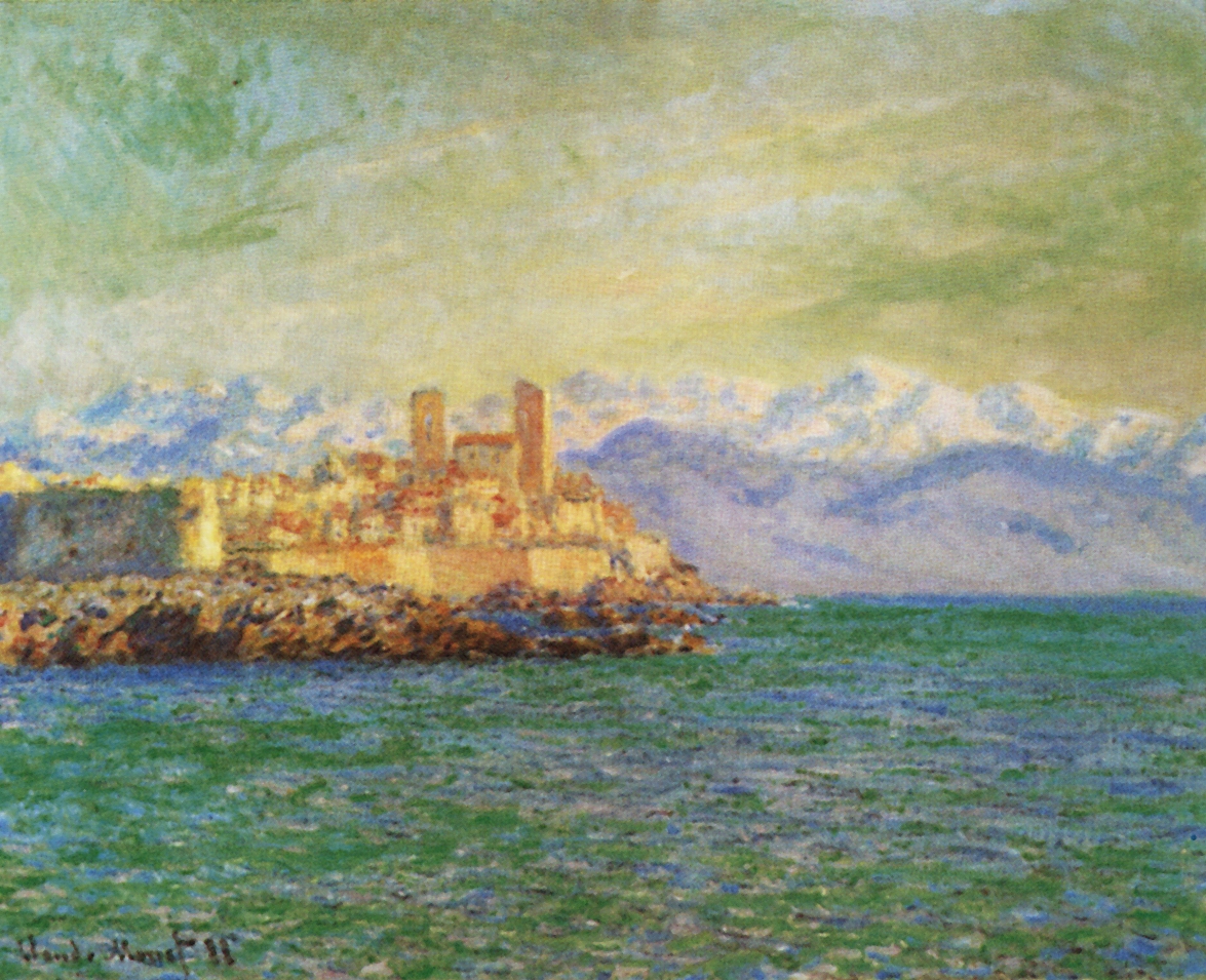 Моне Клод. Антиб в послеполуденном солнце. 1888