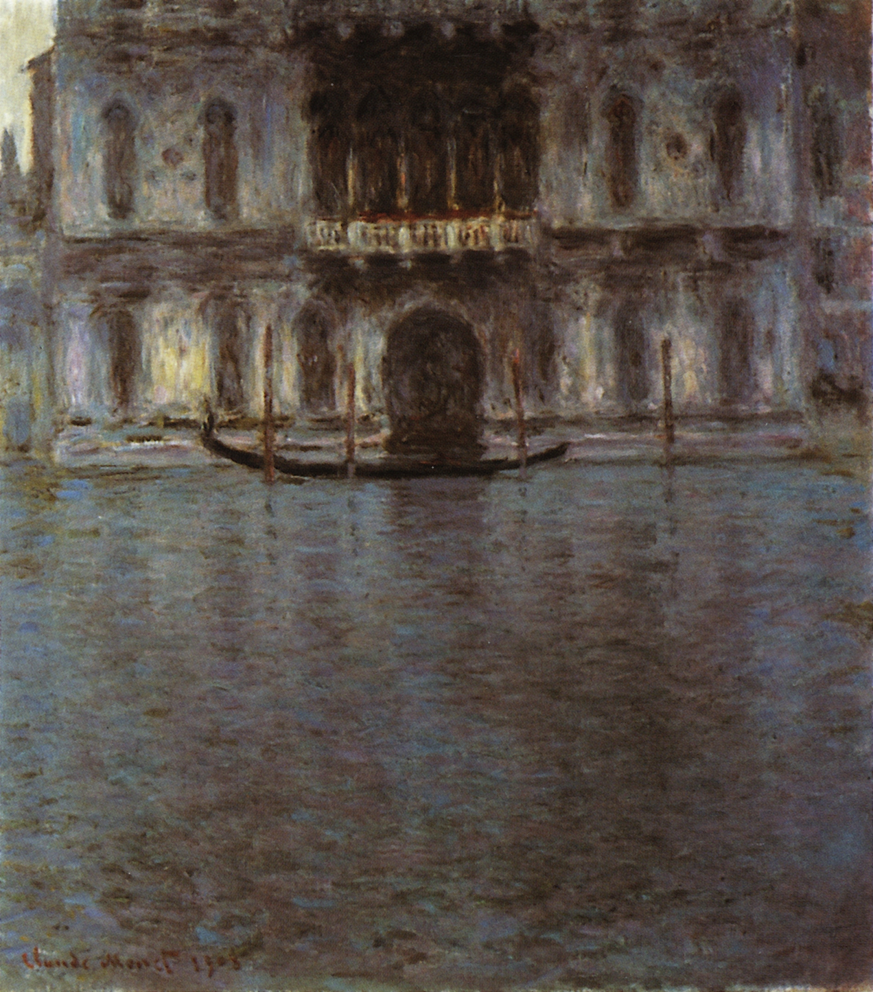 Моне Клод. Палаццо Кантарини. 1908