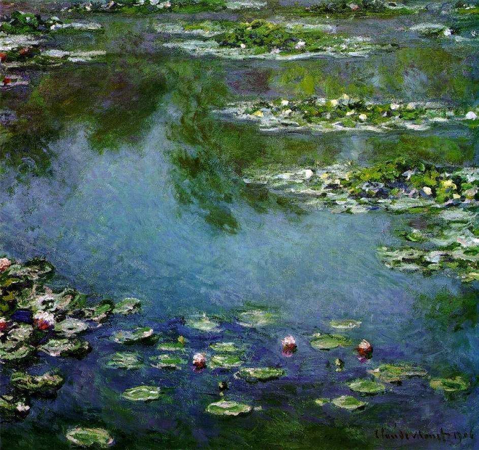 Моне Клод. Водные лилии. 1906