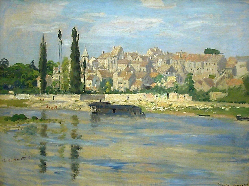 Моне Клод. Сен-Дени. 1872