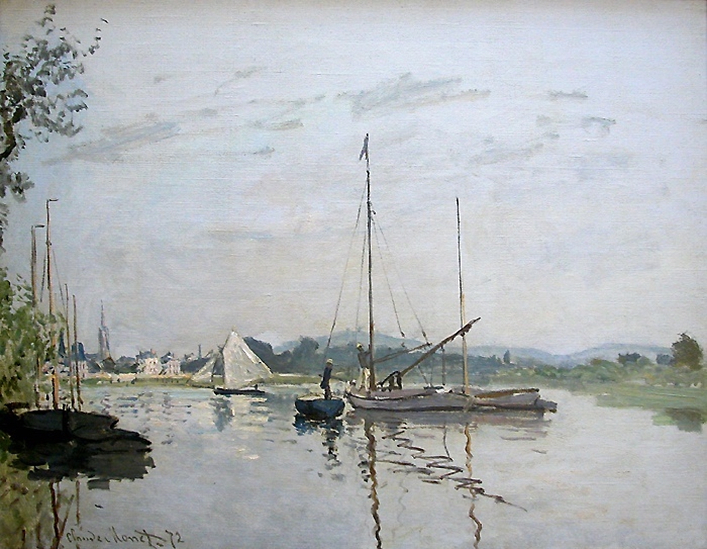 Моне Клод. Аржантей. 1872