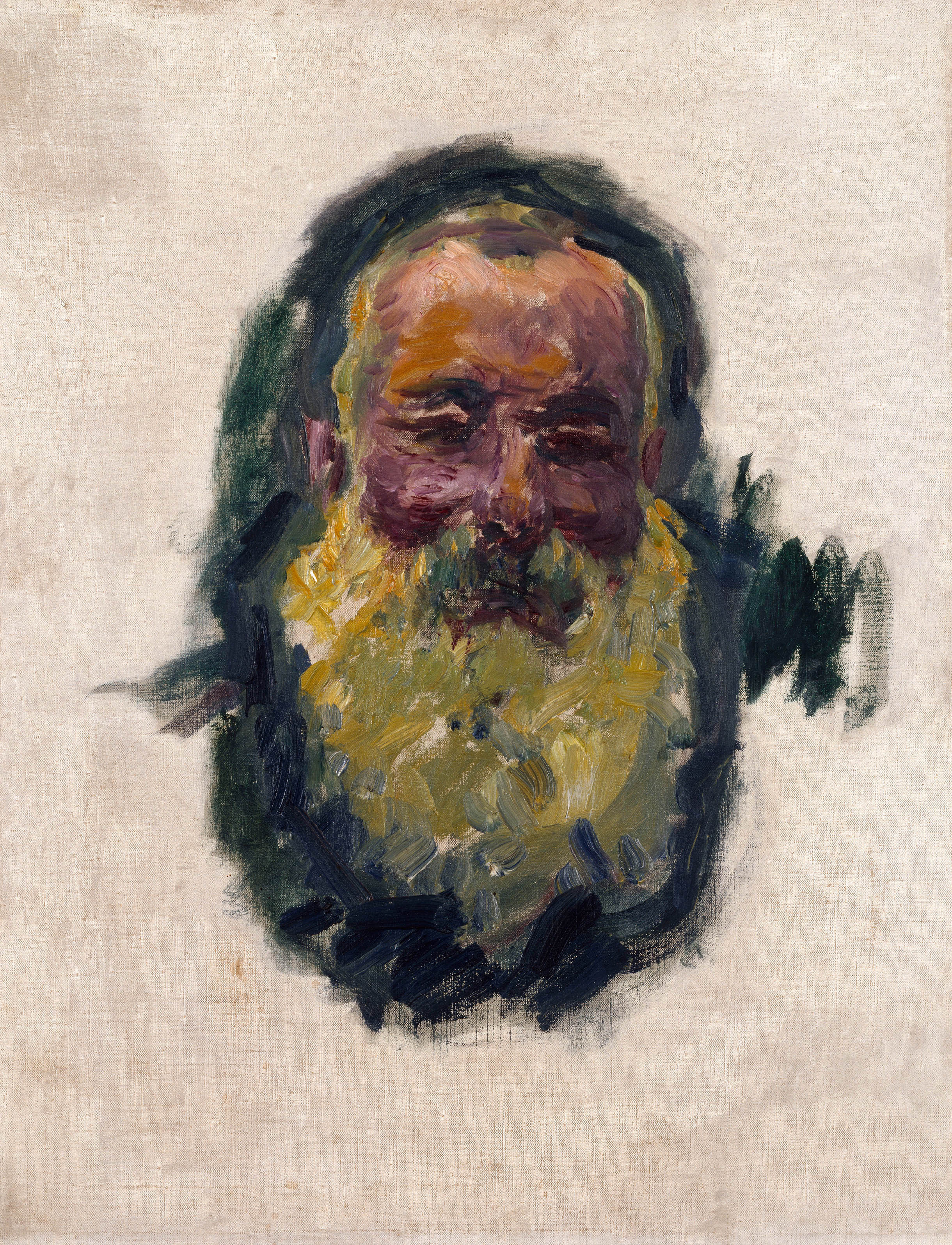 Моне Клод. Автопортрет. 1917
