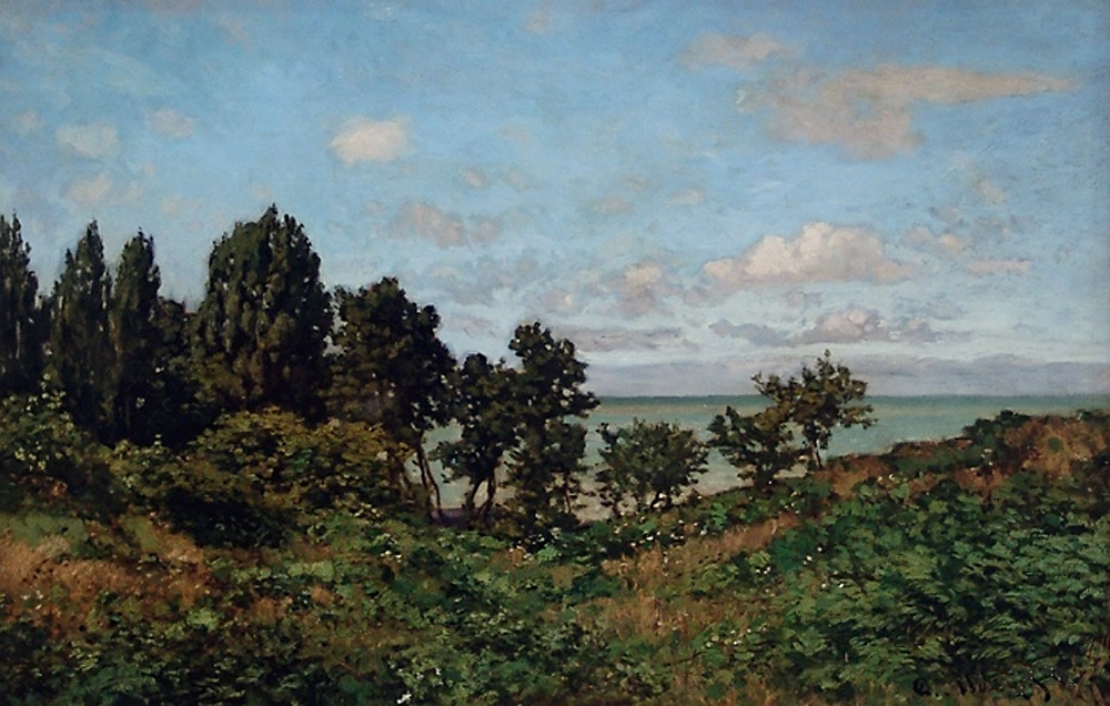 Моне Клод. Прибрежный пейзаж. 1864