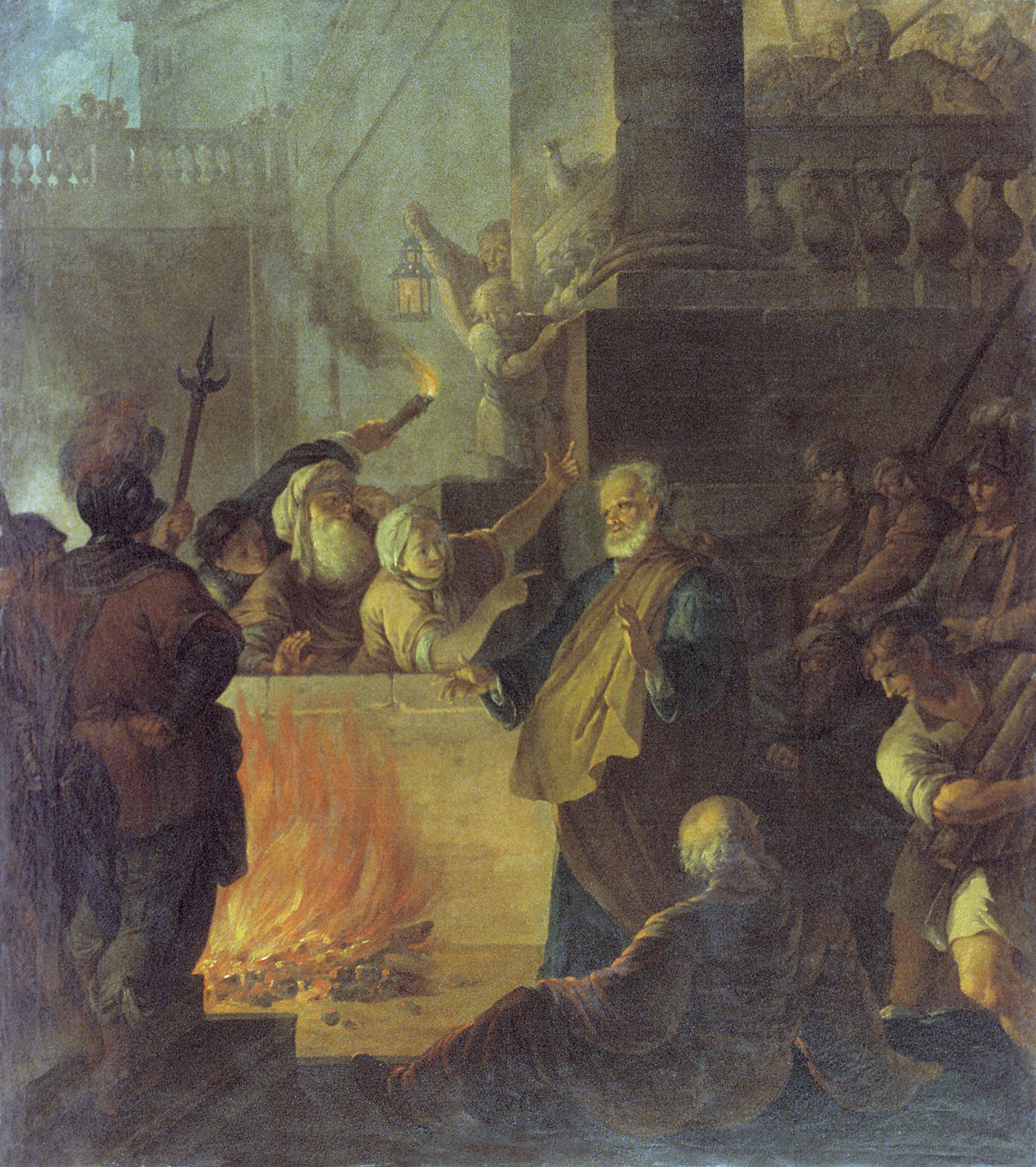 Козлов Г.. Апостол Петр отрекается от Христа. 1762