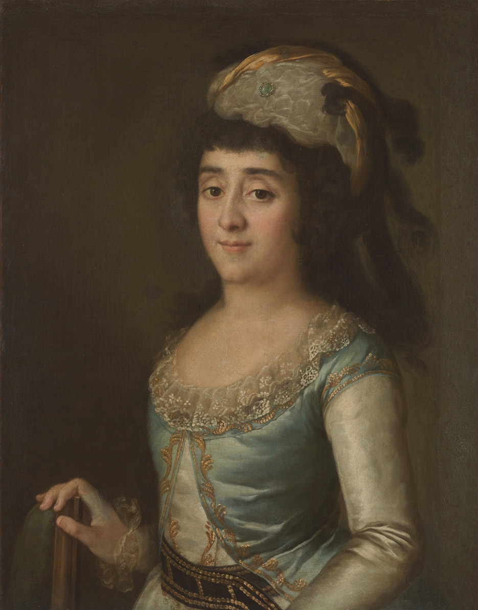 Дрождин. Портрет неизвестной. 1784