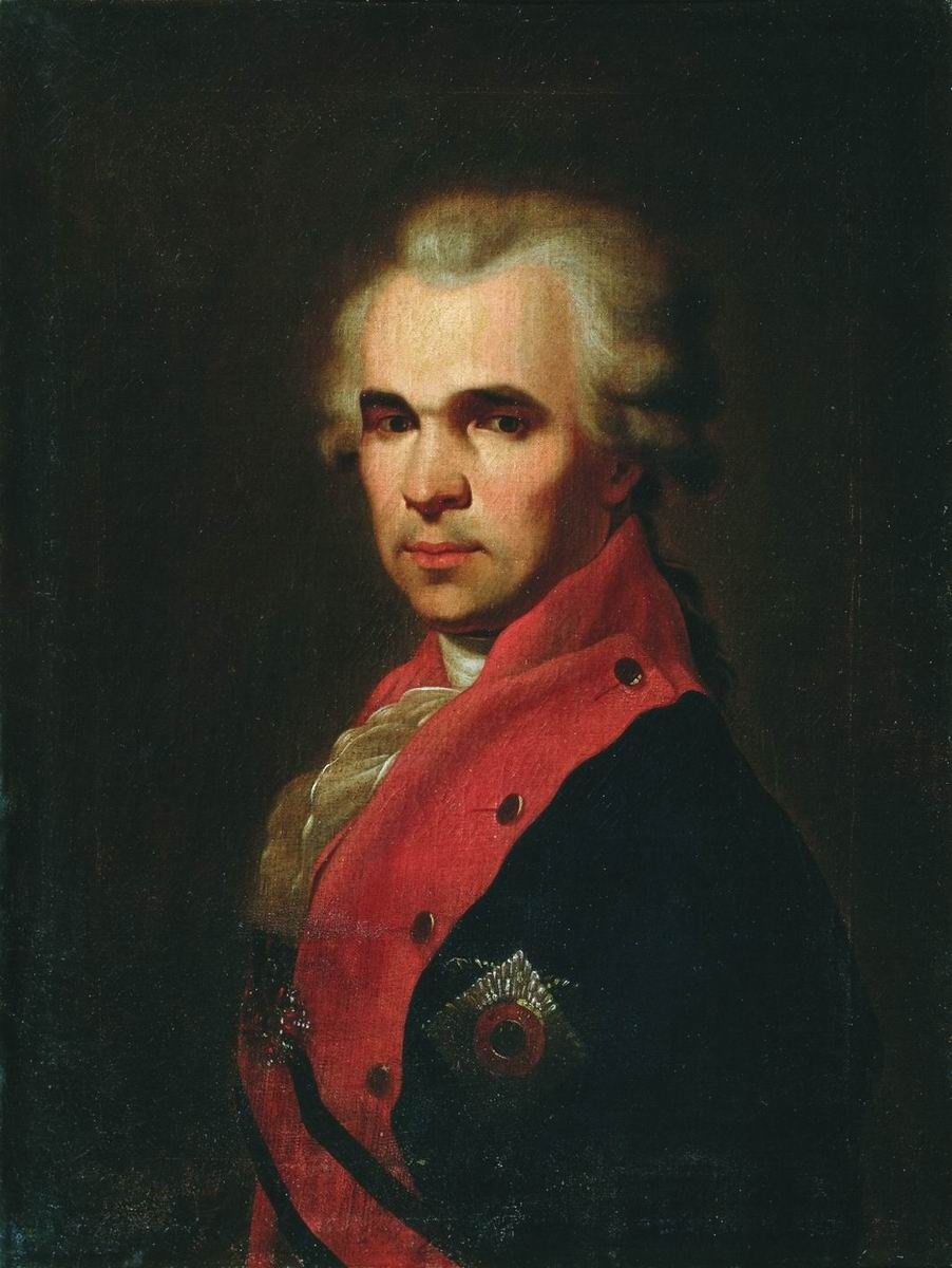 Дрождин. Портрет статс-секретаря В.С. Попова. 1793