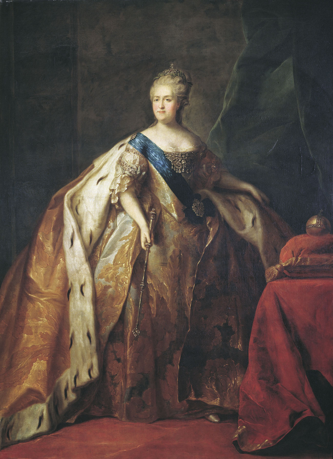 Дрождин. Портрет императрицы Екатерины II. 1796
