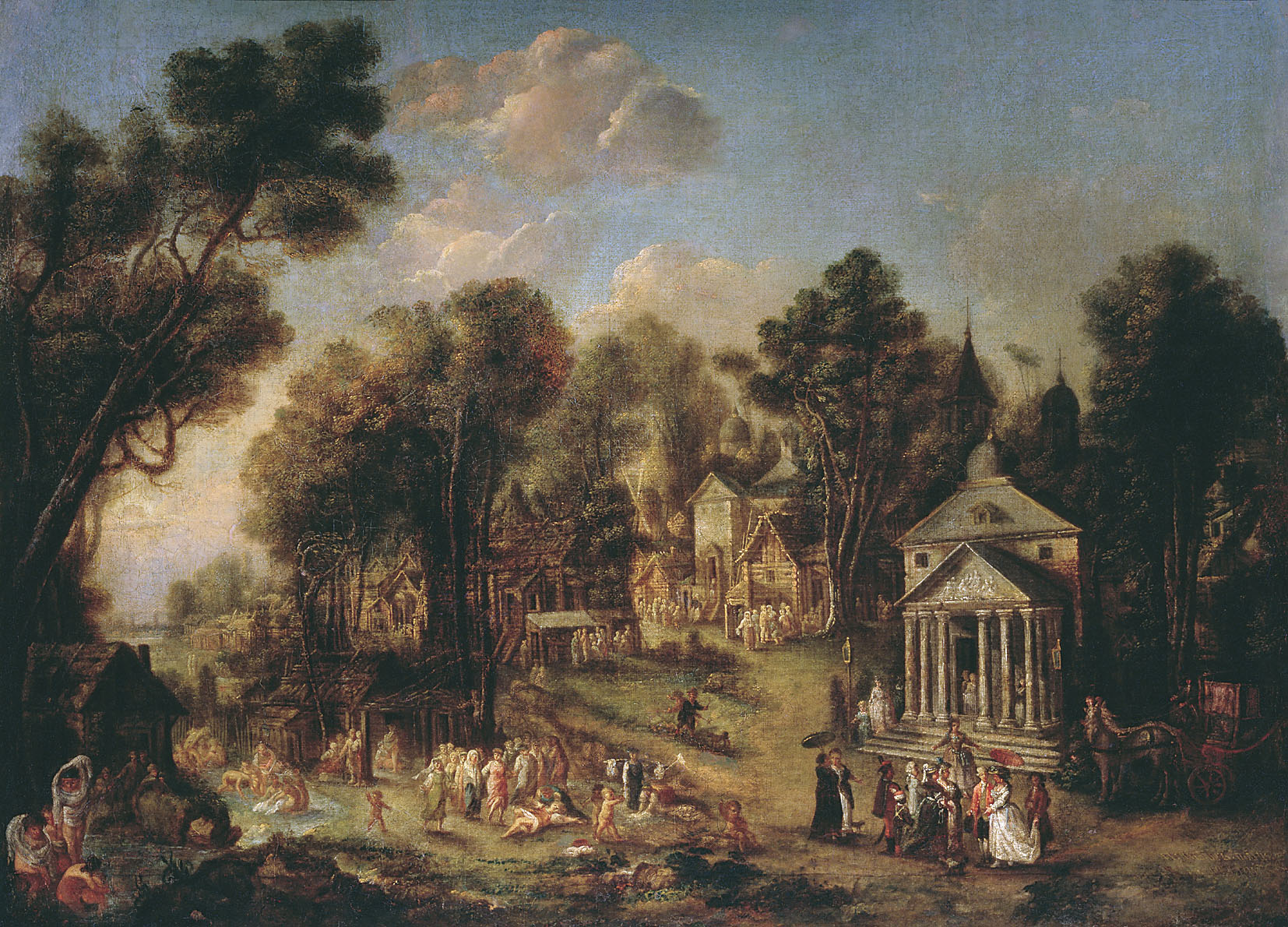 Танков. Храмовый праздник. 1784