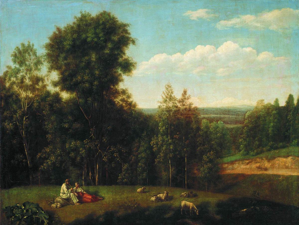 Щедрин С.. Вид в окрестностях Старой Руссы. 1803