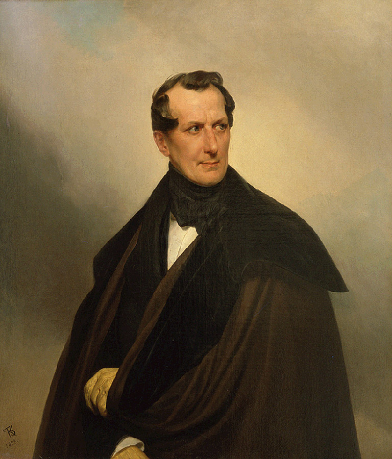 Брюллов К.. Портрет графа В.А.Мусина-Пушкина. 1830-е