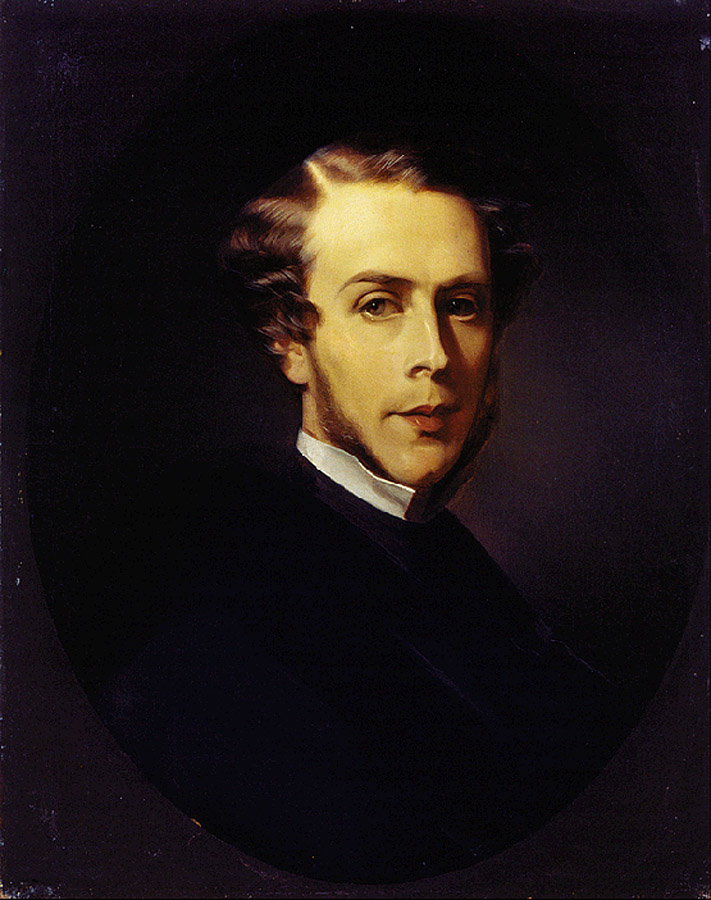 Брюллов К.. Портрет графа П.С.Строганова. 1850