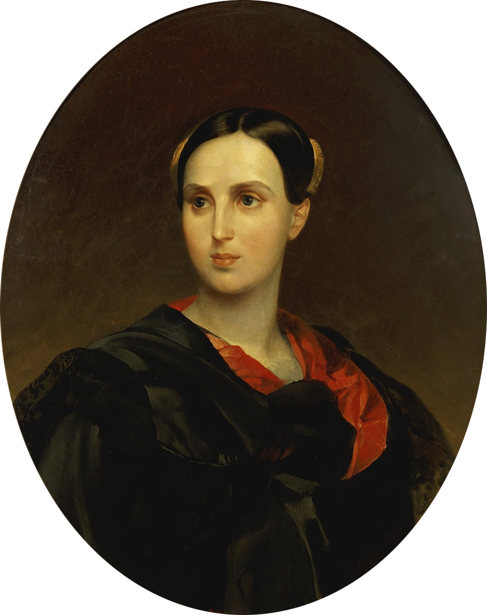 Брюллов К.. Портрет графини О.П.Ферзен. 1838
