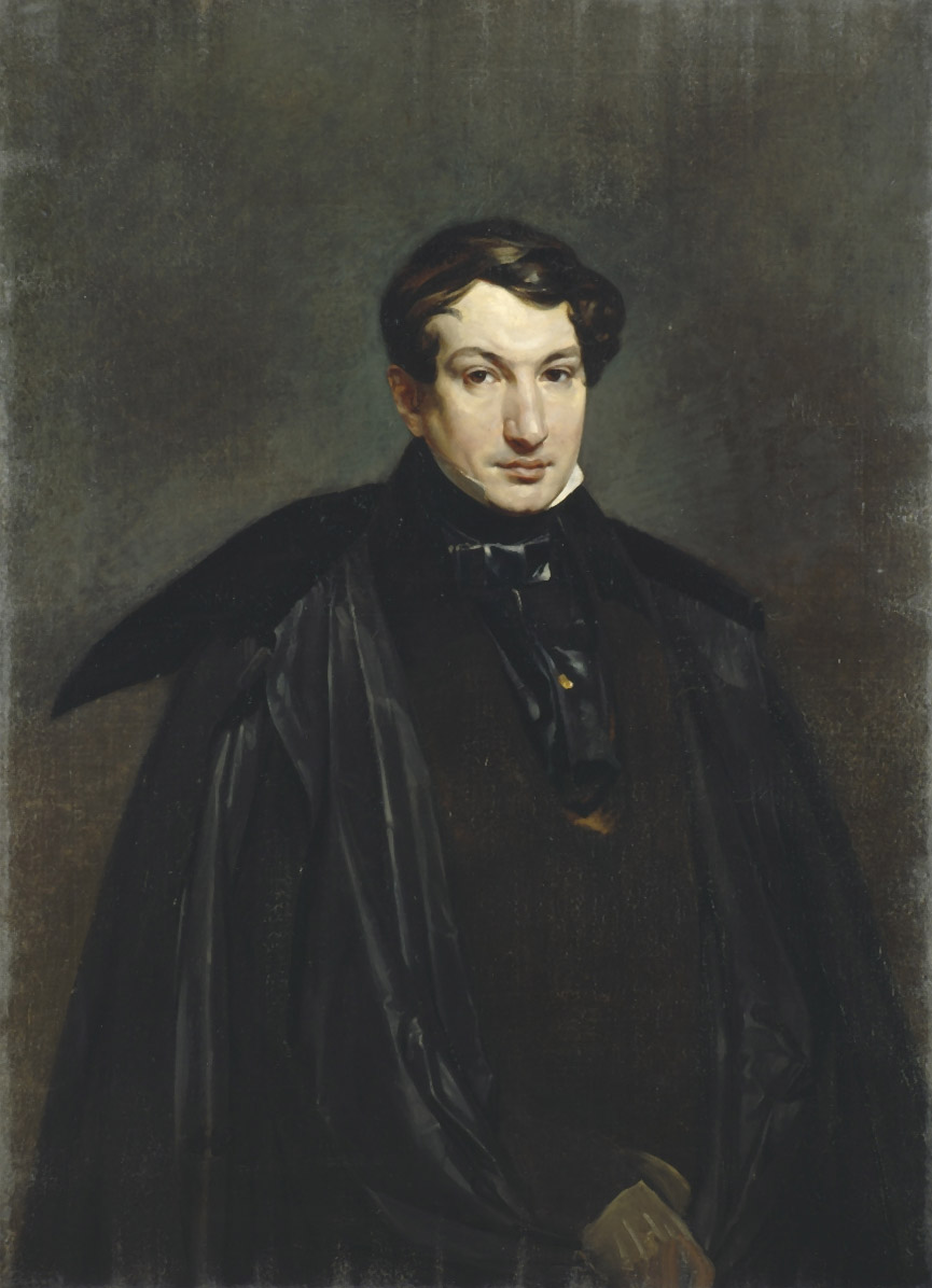 Брюллов К.. Портрет Платона Васильевича Кукольника. 1837-1839