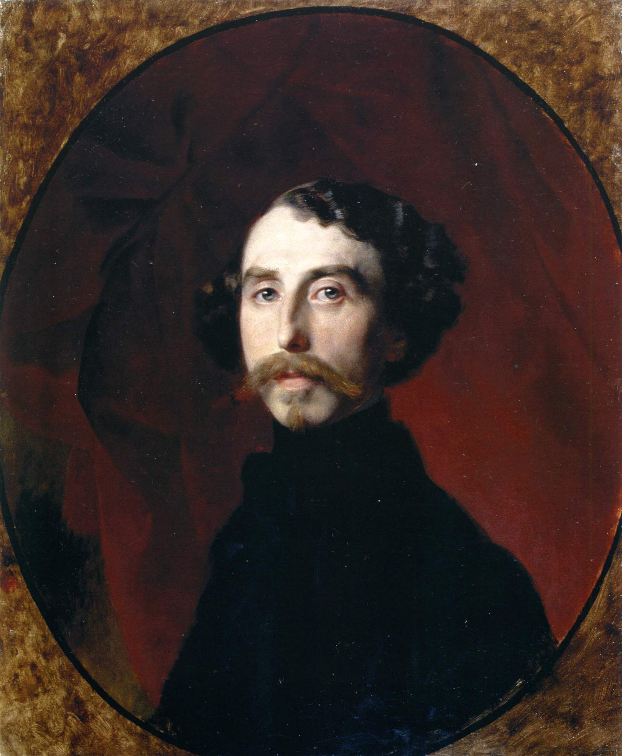 Брюллов К.. Портрет князя А.В. Мещерского . 1849