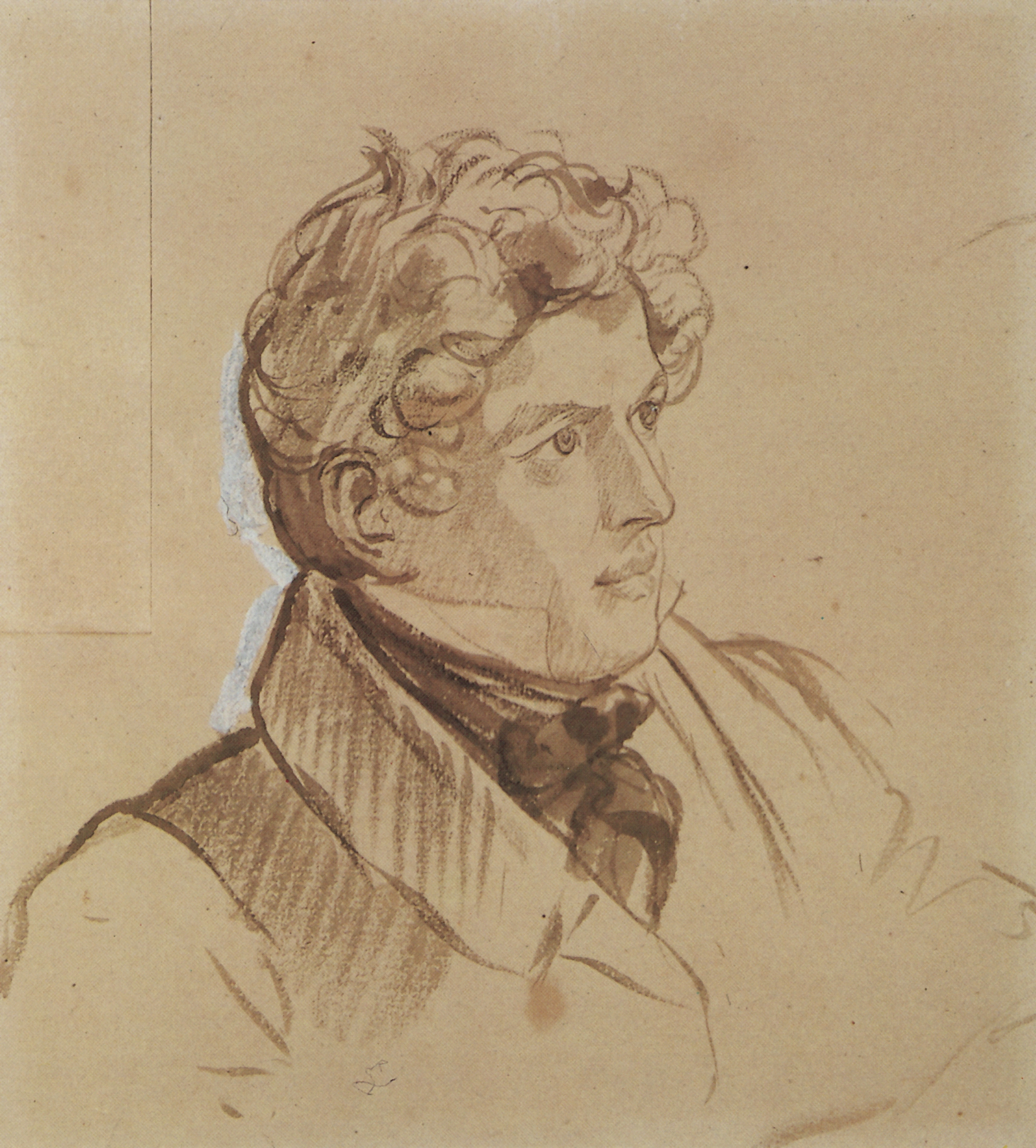 Брюллов К.. Автопортрет. 1830-1833