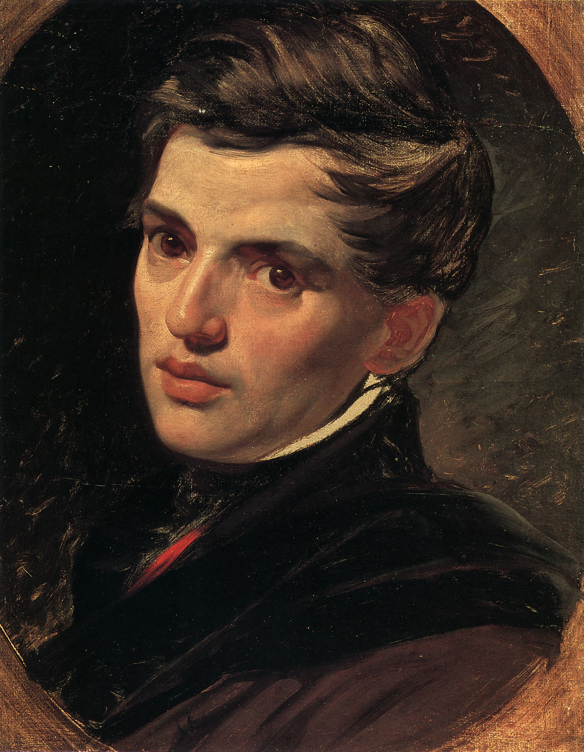 Брюллов К.. Портрет архитектора А.П.Брюллова, брата художника. 1823-1827
