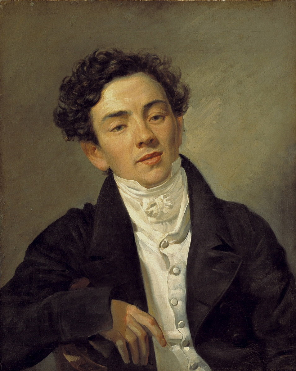 Брюллов К.. Портрет актера А.Н.Рамазанова. 1821 (1822?)
