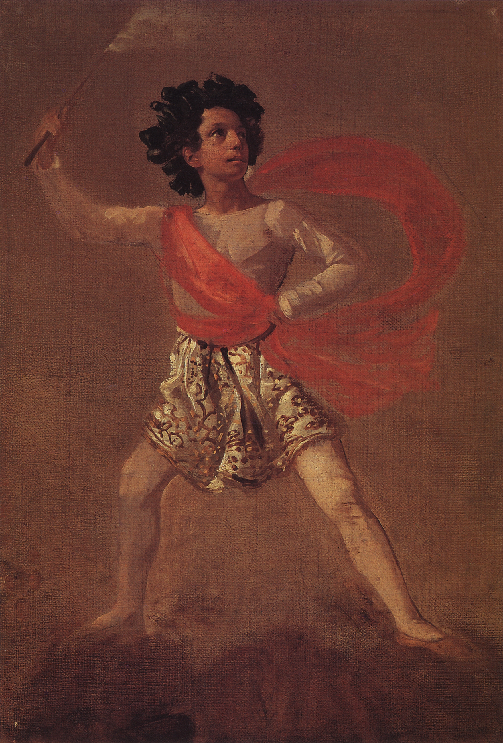Брюллов К.. Вольтижер. 1828-1830