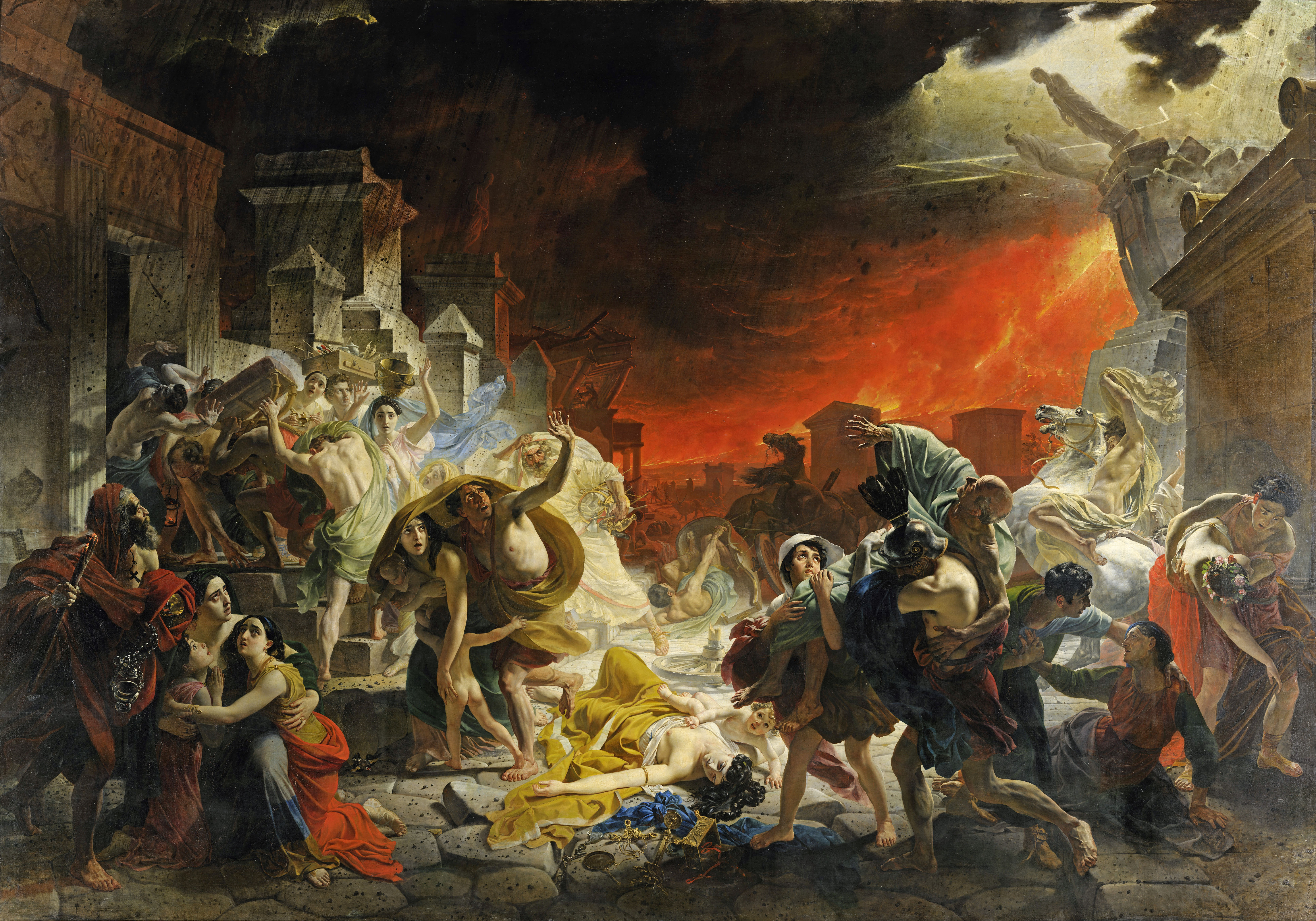 Брюллов К.. Последний день Помпеи. 1830-1833