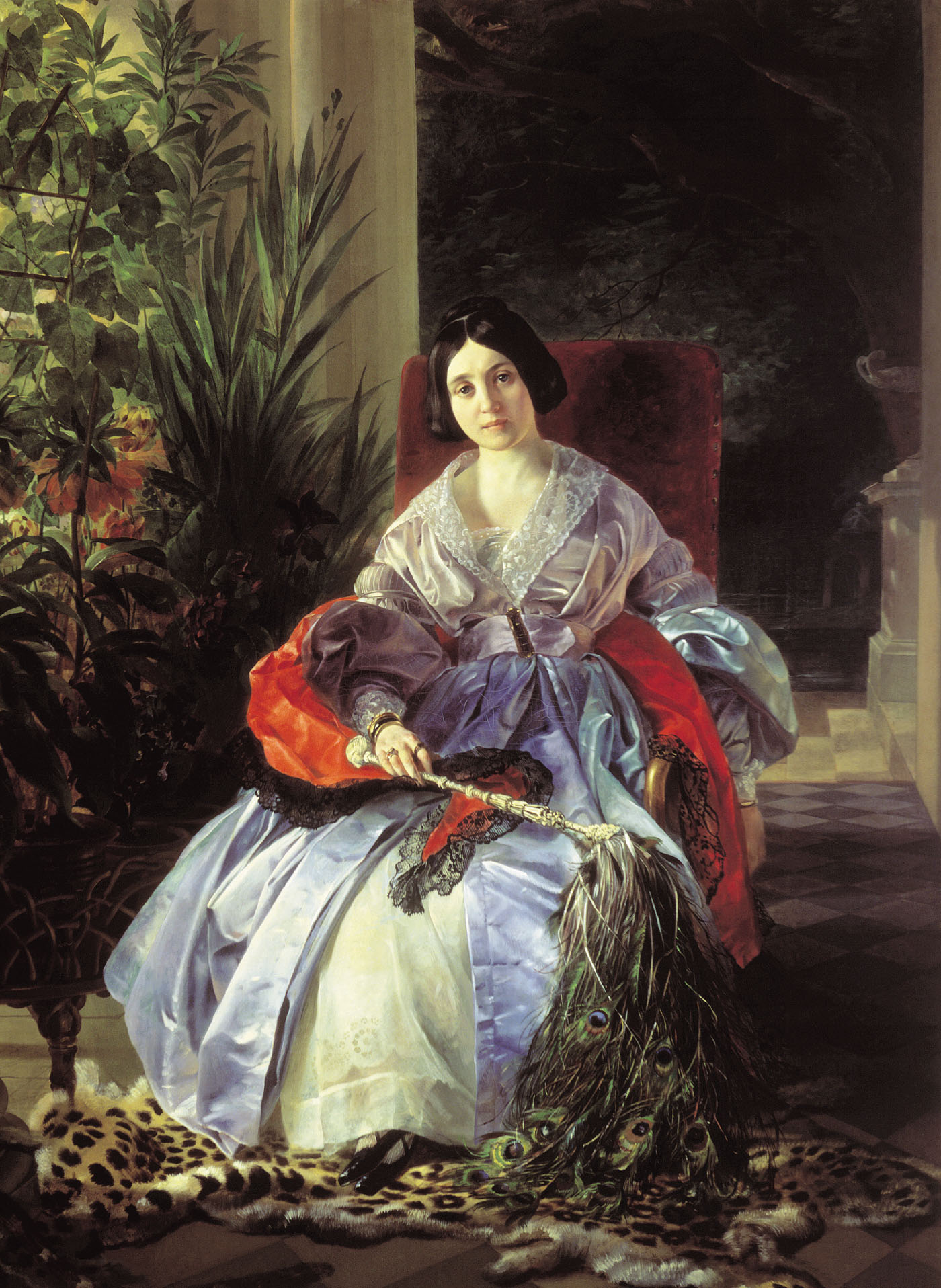 Брюллов К.. Портрет светлейшей княгини Елизаветы Павловны Салтыковой. 1841