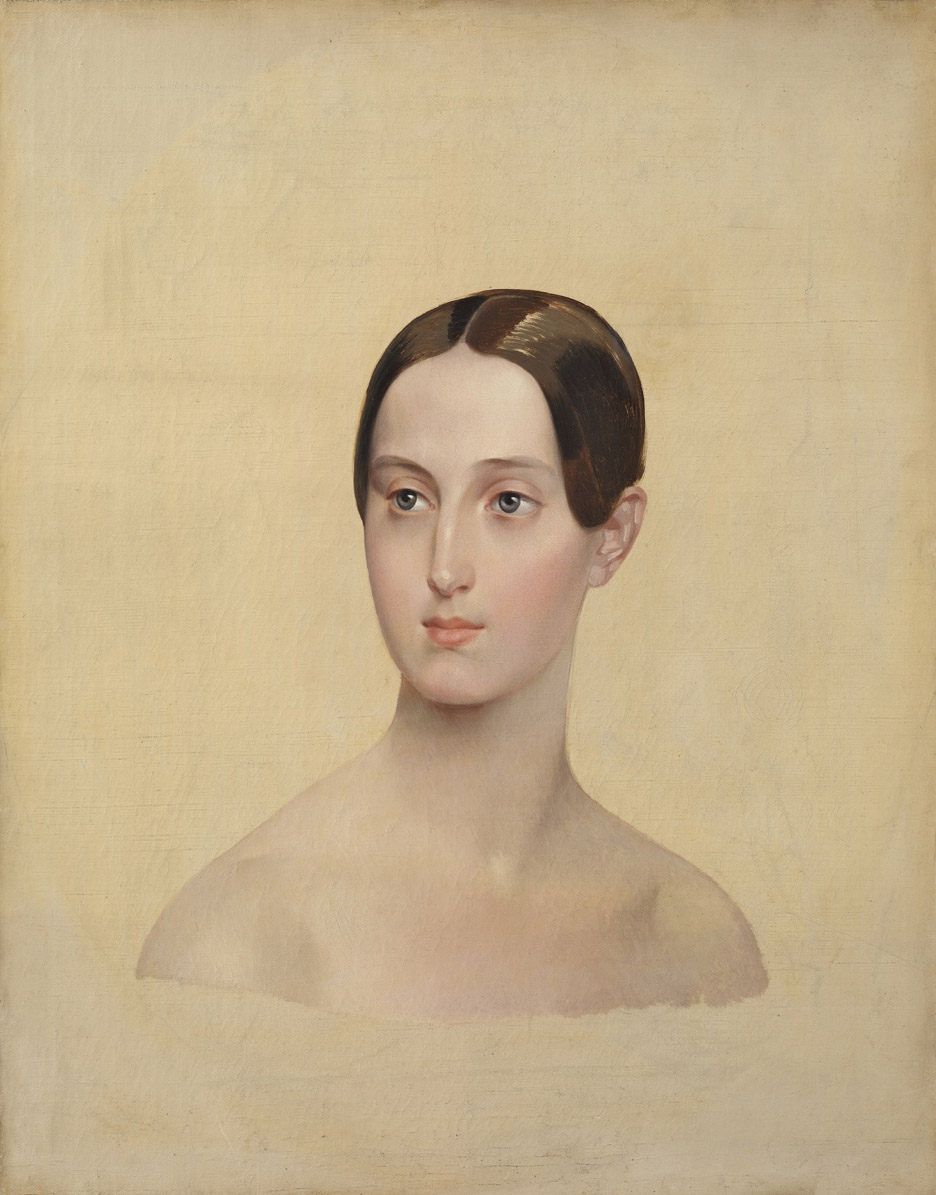 Брюллов К.. Портрет великой княжны Марии Николаевны. 1837