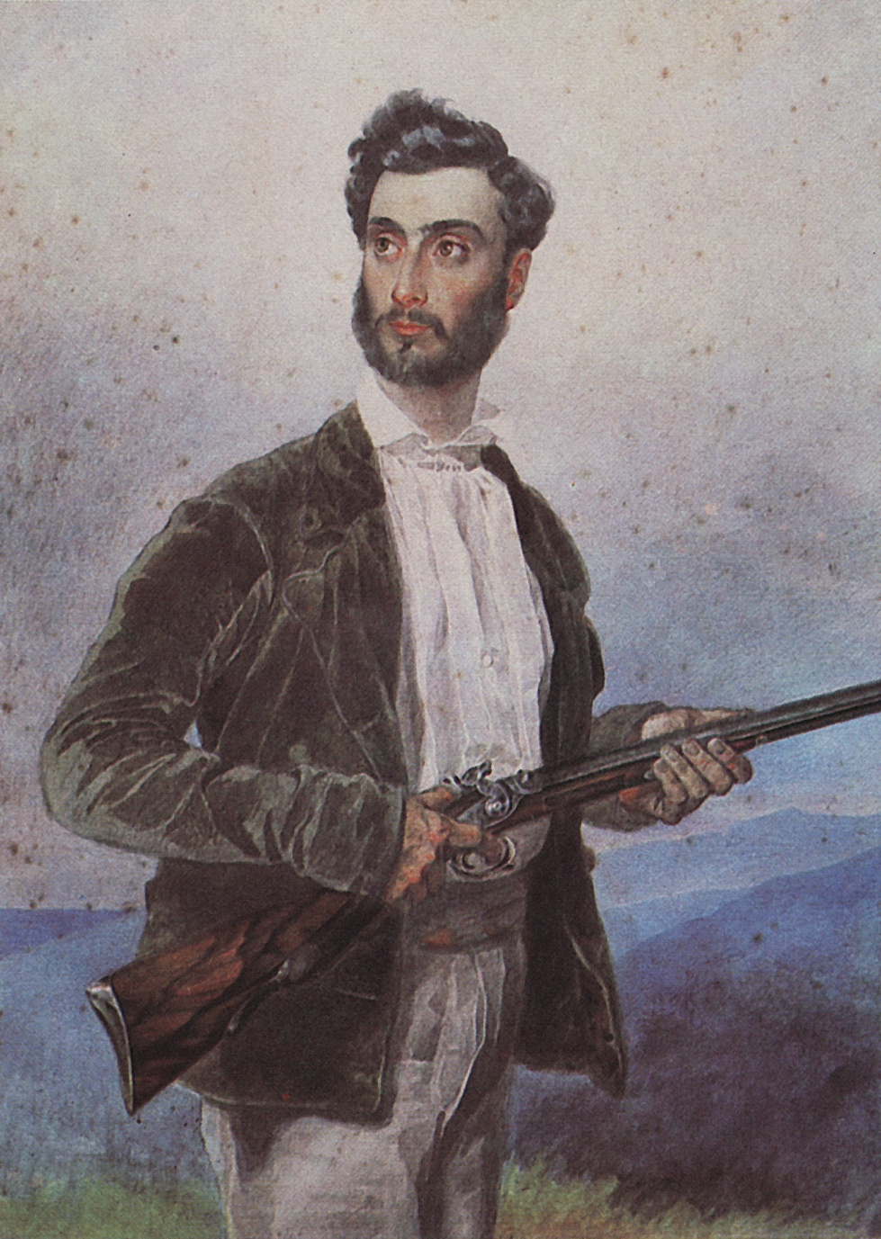 Брюллов К.. Портрет Антонио Титтони. 1850-1852